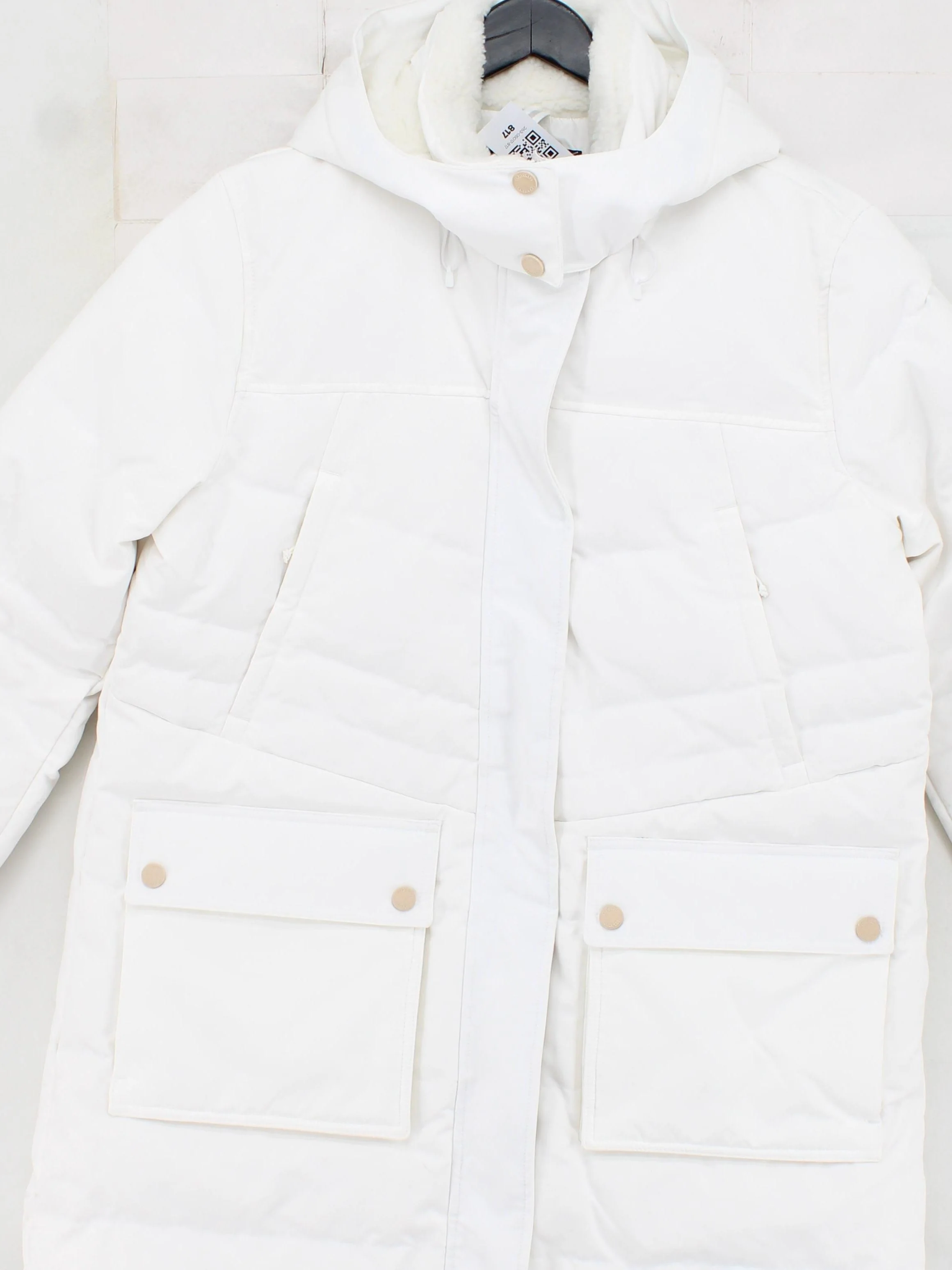Lands End Women's Coat L White Polyester New with tags - Image 3