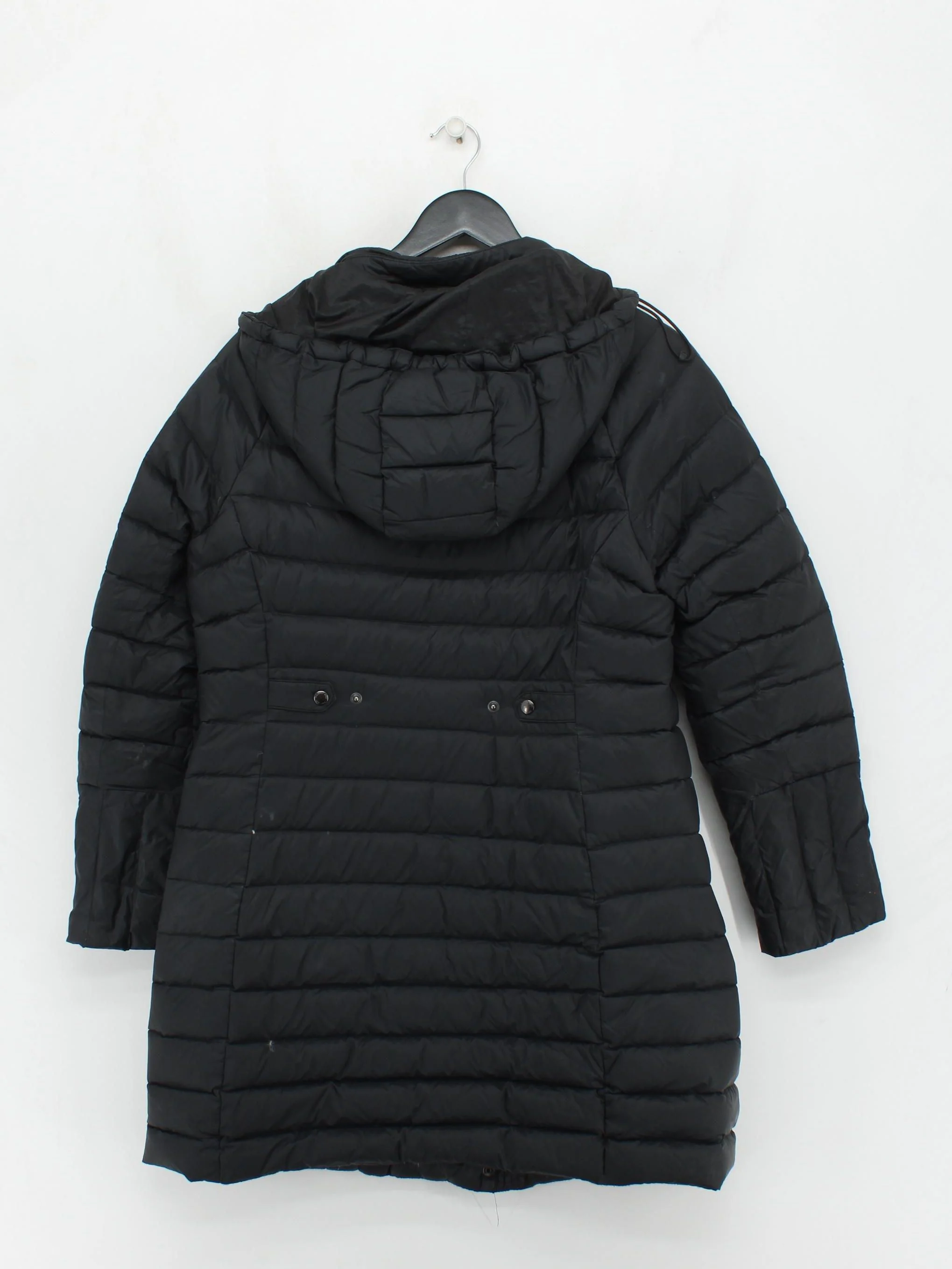Lands End Women's Coat M Black Nylon with Polyester, Other Puffer Jacket - Image 2