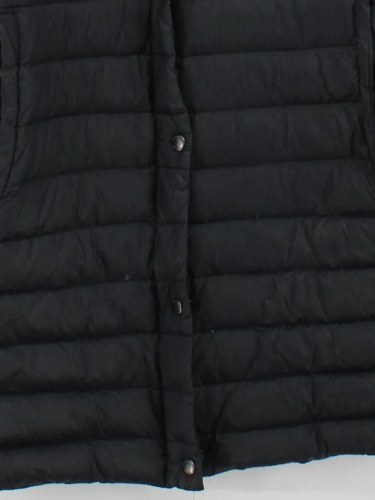 Lands End Women's Coat M Black Nylon with Polyester, Other Puffer Jacket - Image 4
