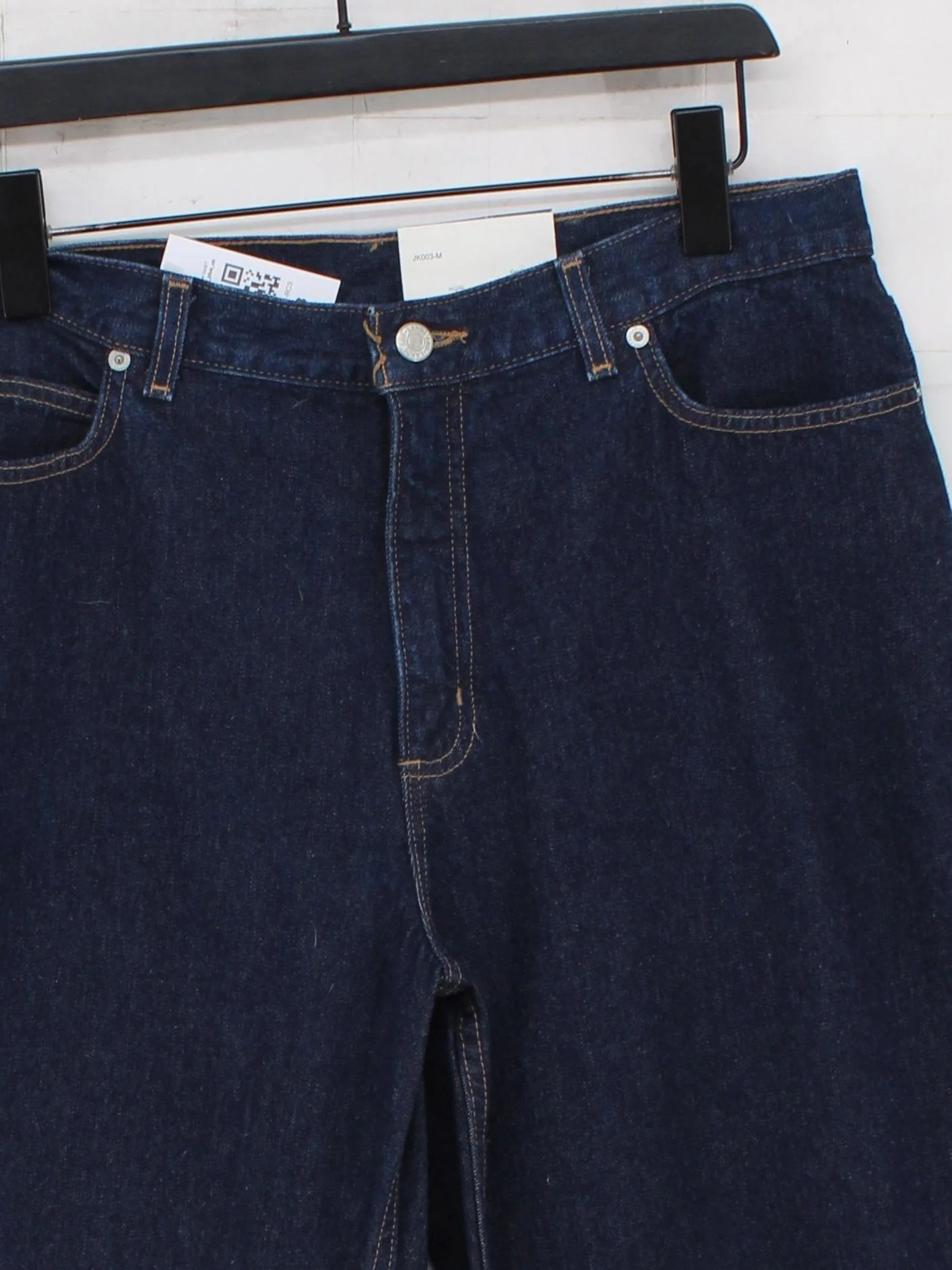 Lands End Women's Jeans UK 14 Blue 100% Cotton Straight - Image 3