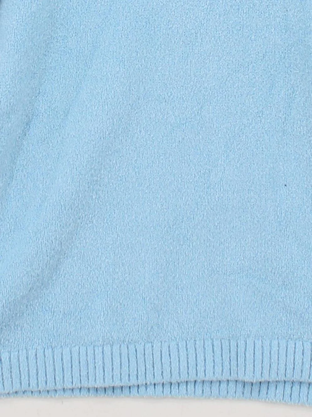 Lands End Women's Jumper S Blue Nylon with Acrylic, Polyester High Neck Pullover - Image 4