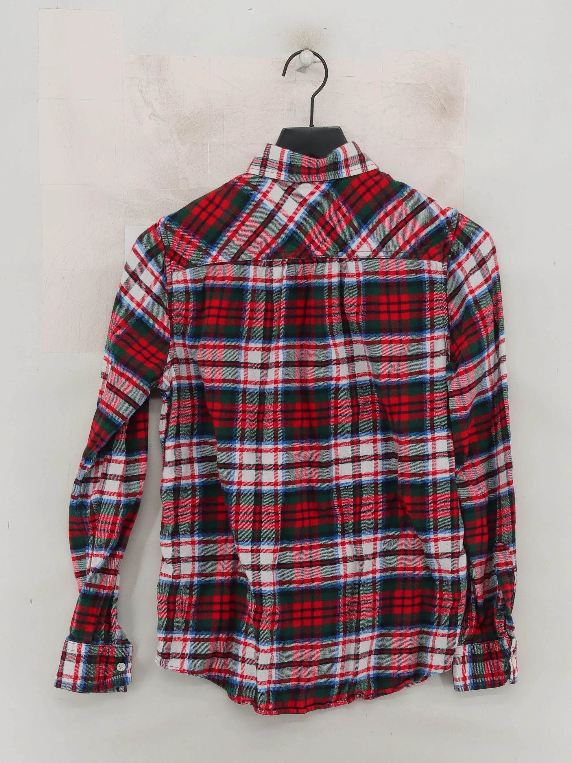 Lands End Women's Shirt UK 12 Multi 100% Cotton Basic - Image 2