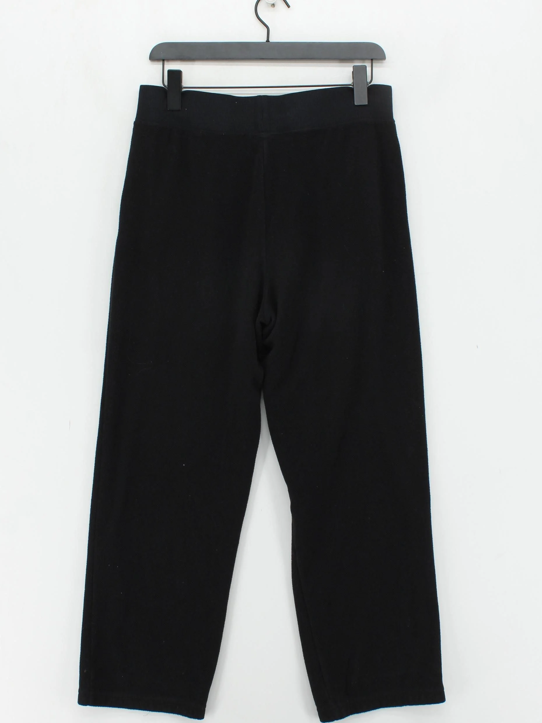 Lands End Women's Sports Bottoms M Black Polyester - Image 2