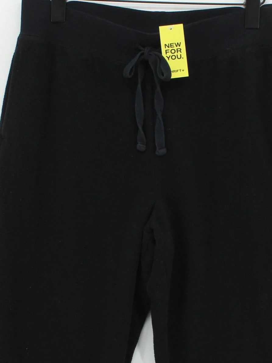 Lands End Women's Sports Bottoms M Black Polyester - Image 3