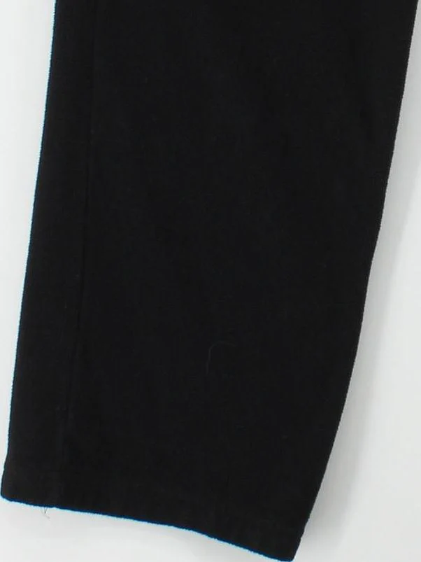 Lands End Women's Sports Bottoms M Black Polyester - Image 4