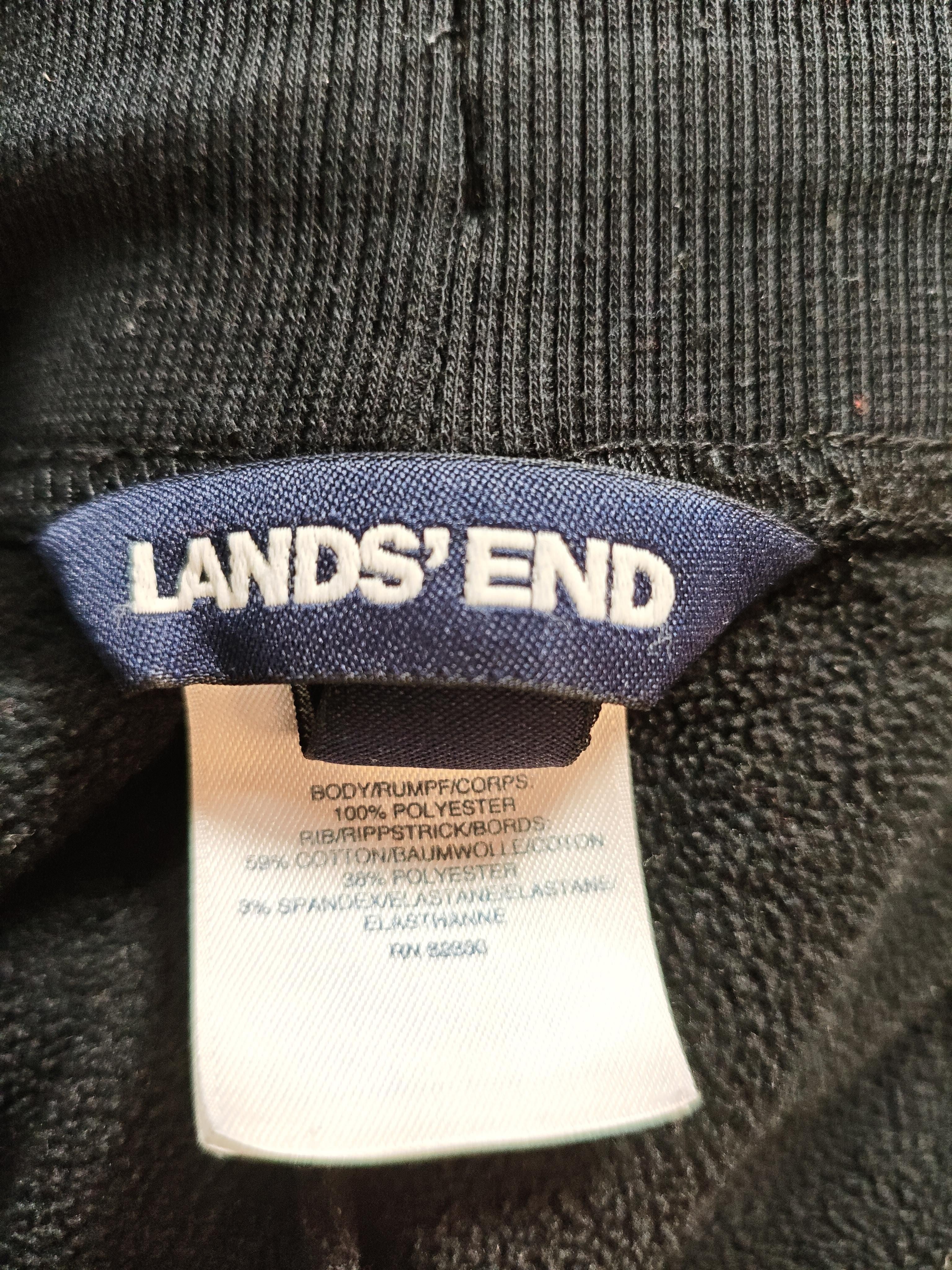 Lands End Women's Sports Bottoms M Black Polyester - Image 5