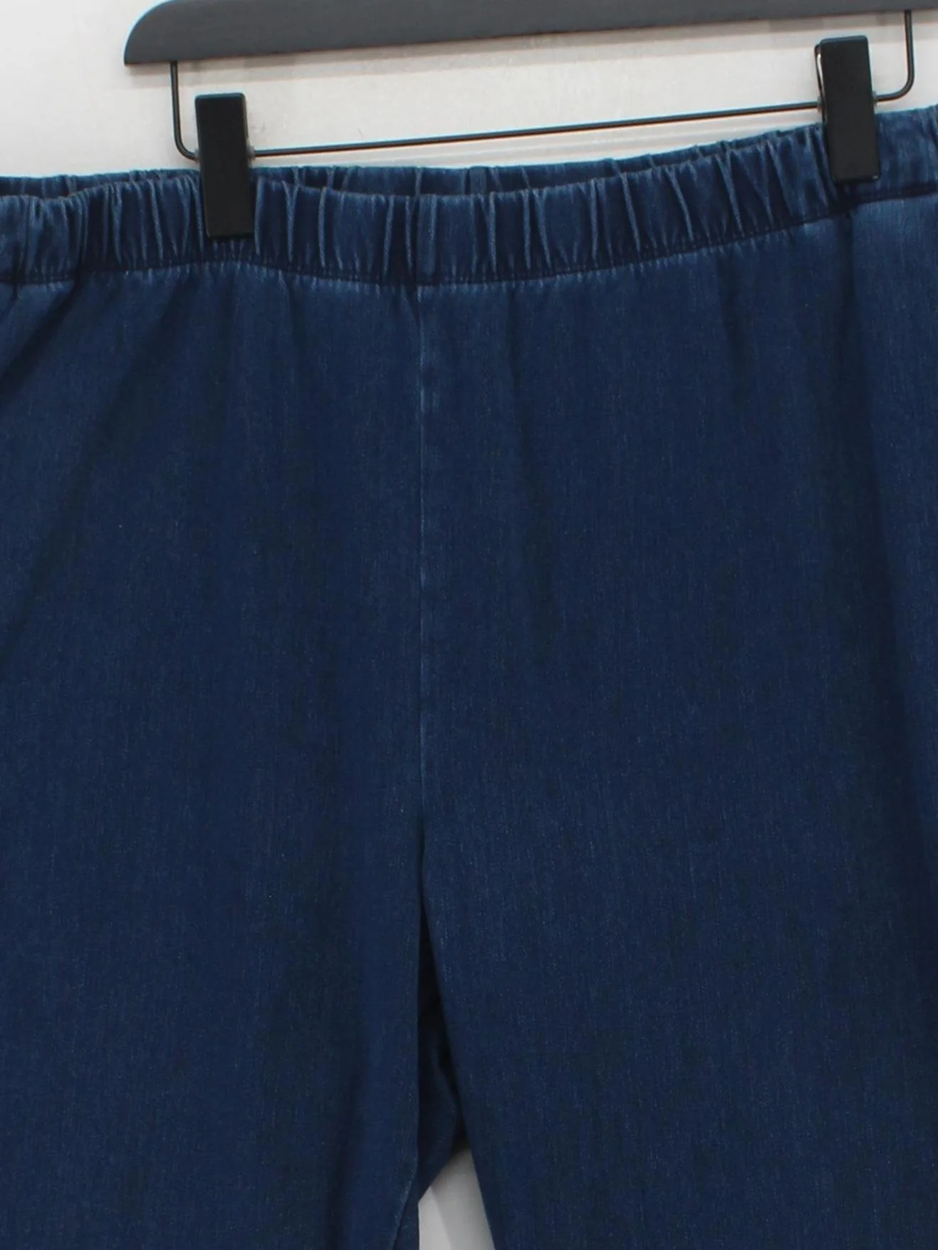 Lands End Women's Sports Bottoms UK 24 Blue Cotton - Image 3