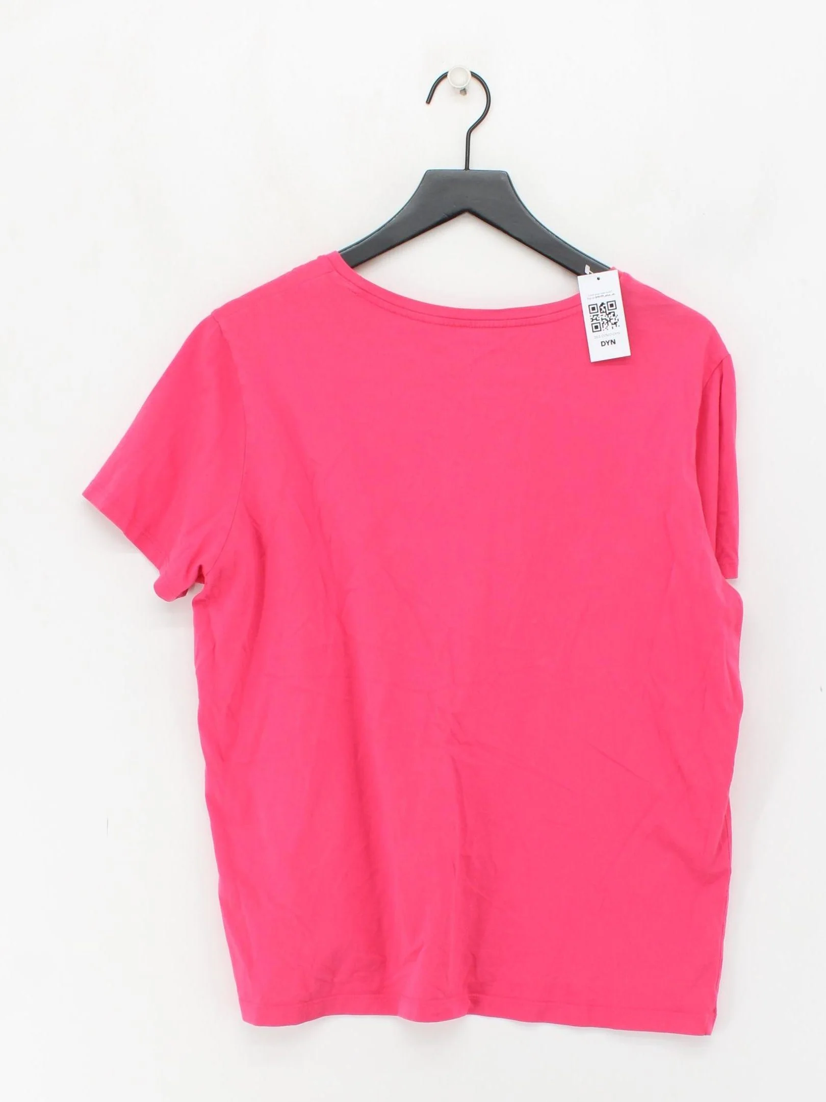 Lands End Women's T-Shirt XL Pink 100% Cotton Short Sleeve Round Neck Basic - Image 2