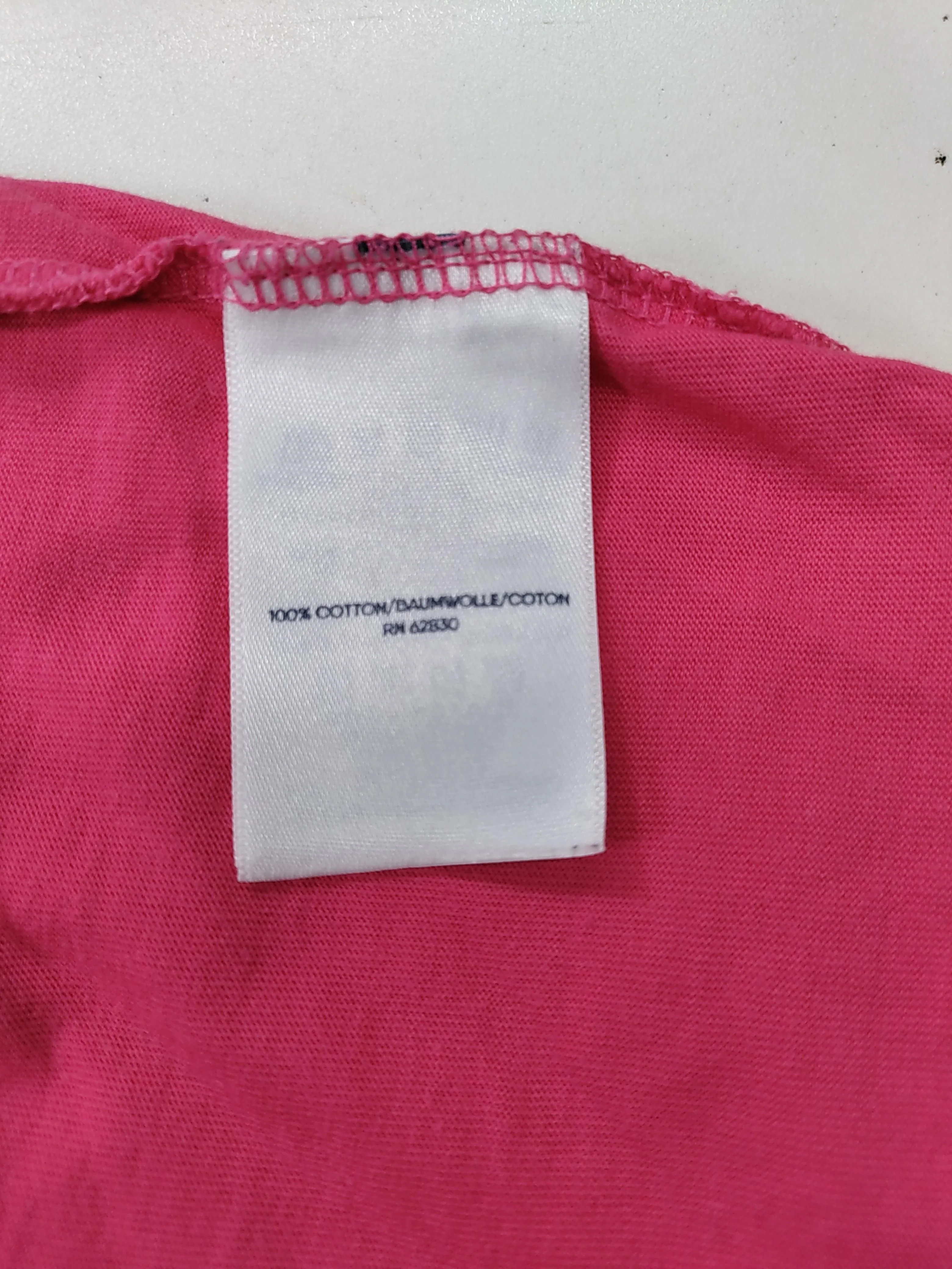 Lands End Women's T-Shirt XL Pink 100% Cotton Short Sleeve Round Neck Basic - Image 6