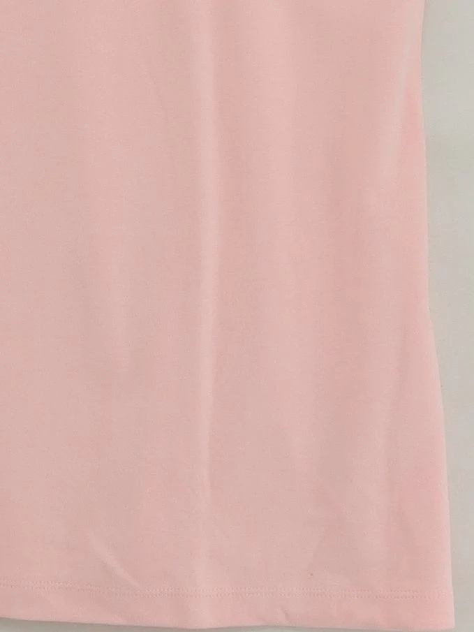 Lands End Women's T-Shirt XL Pink 100% Cotton Sleeveless Round Neck Basic - Image 4