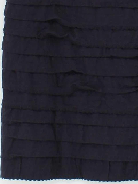 Lands End Women's Top L Blue 100% Cotton Sleeveless Round Neck Basic - Image 4