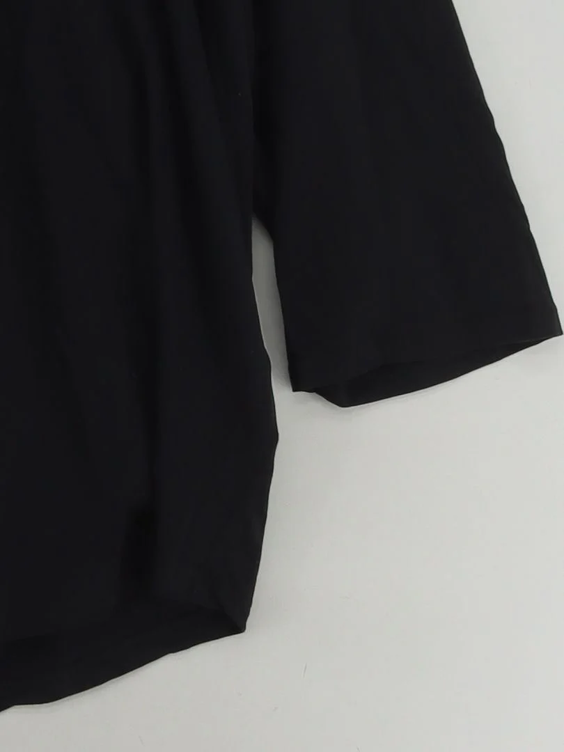 Lands End Women's Top XXXL Black Cotton with Lyocell Modal, Elastane Basic - Image 4