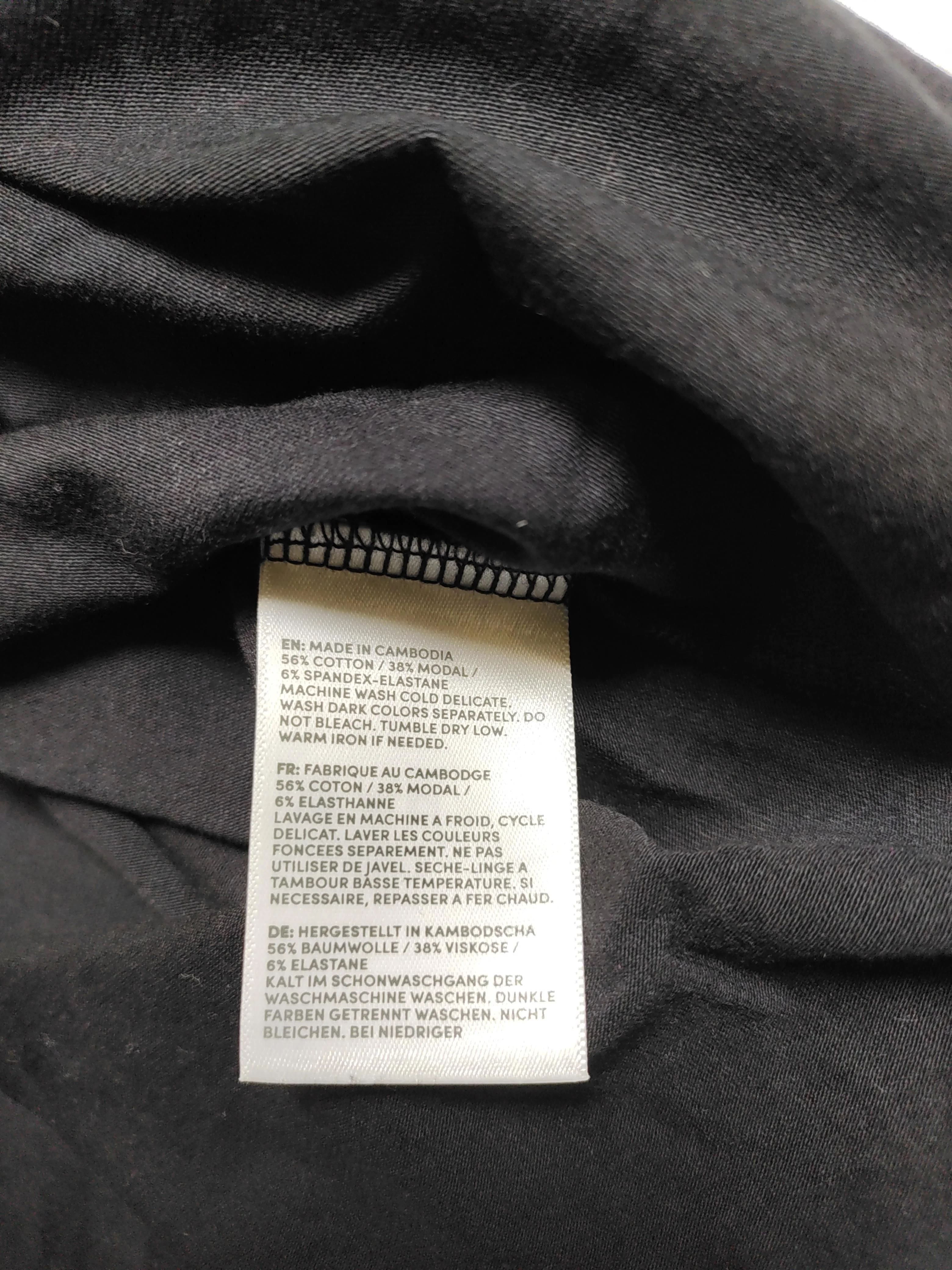 Lands End Women's Top XXXL Black Cotton with Lyocell Modal, Elastane Basic - Image 6