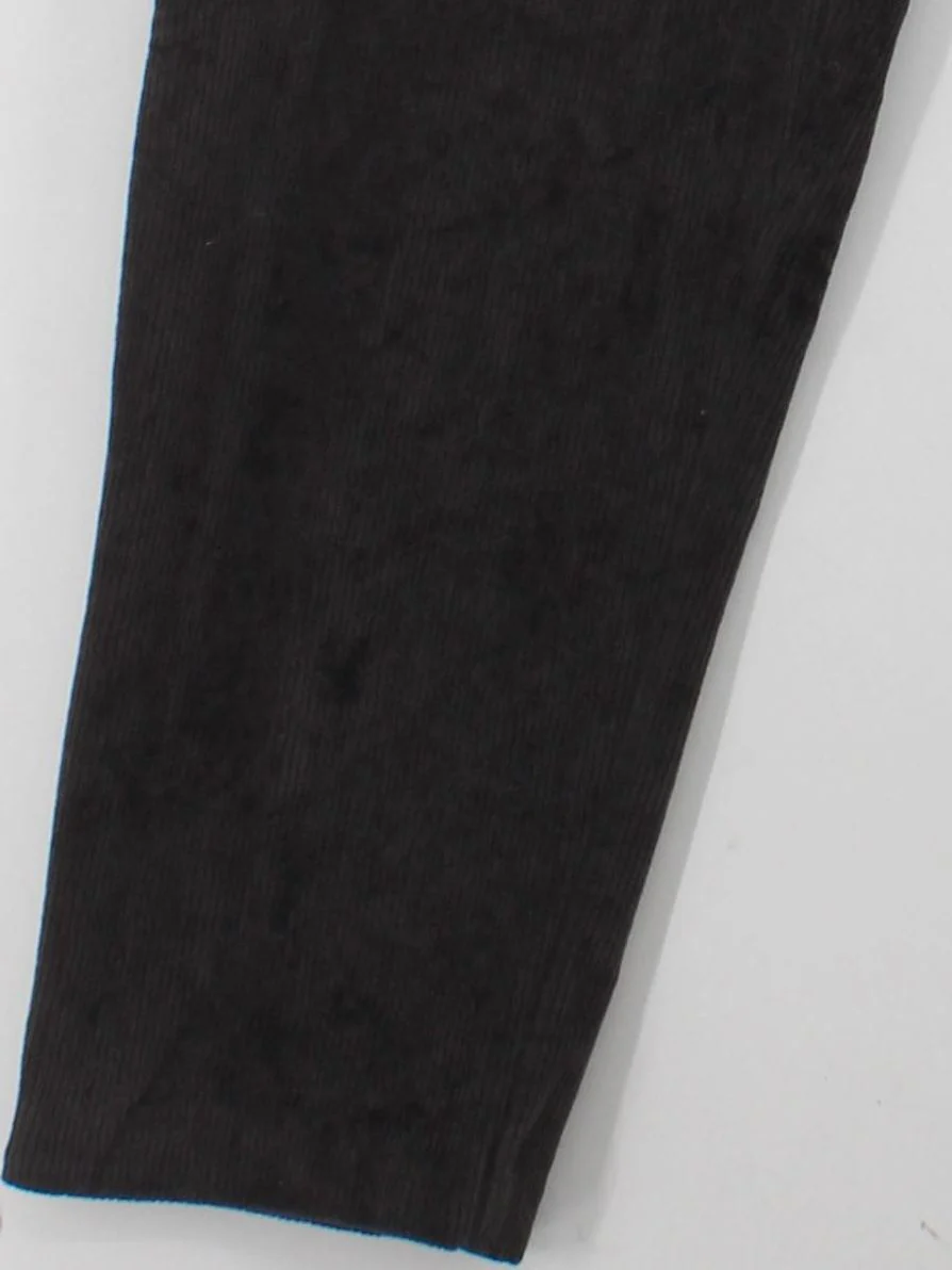 Lands End Women's Trousers S Black Cotton with Polyester, Spandex Sweatpants - Image 4
