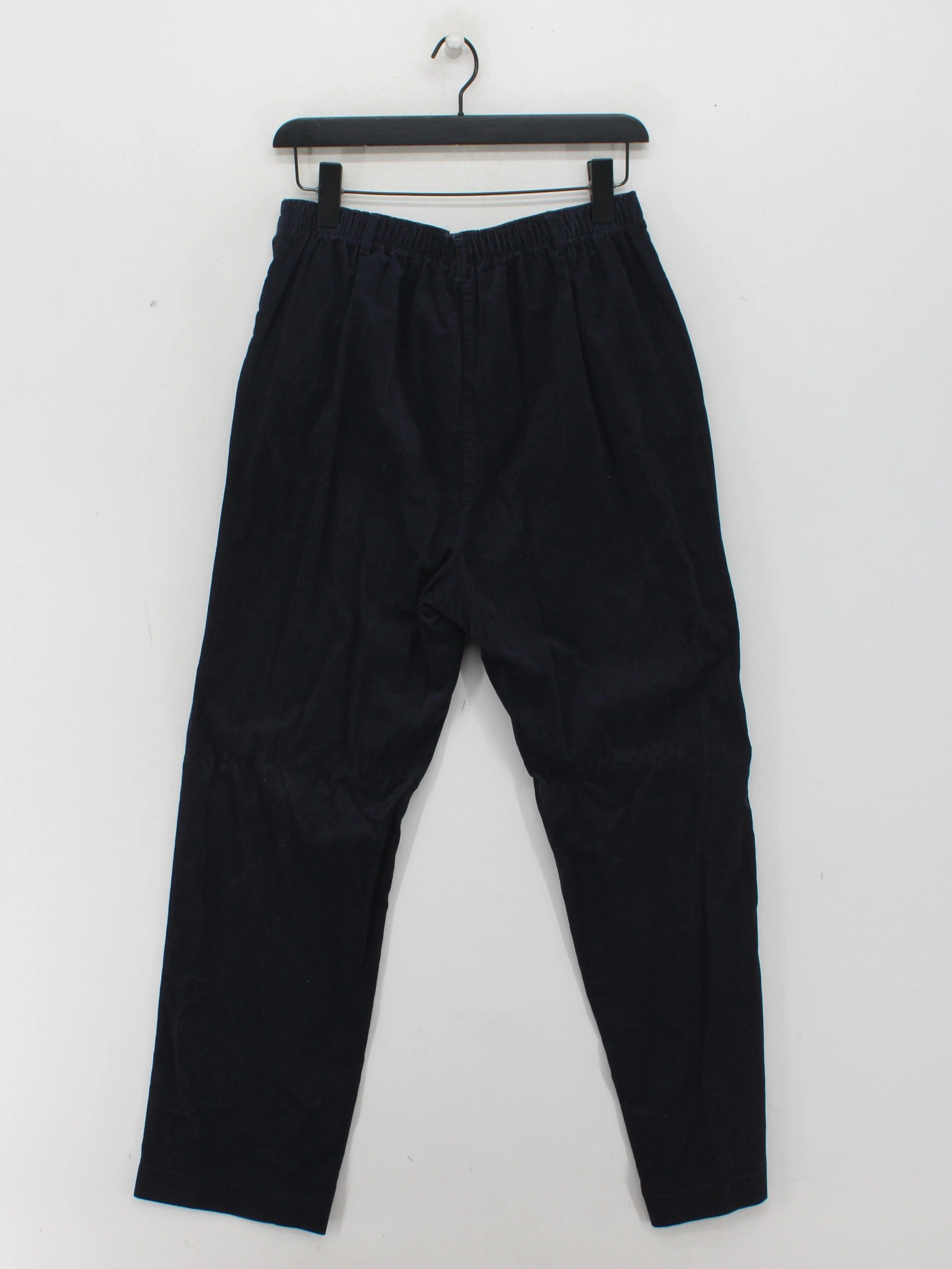 Lands End Women's Trousers UK 8 Blue 100% Cotton Straight Chino - Image 2