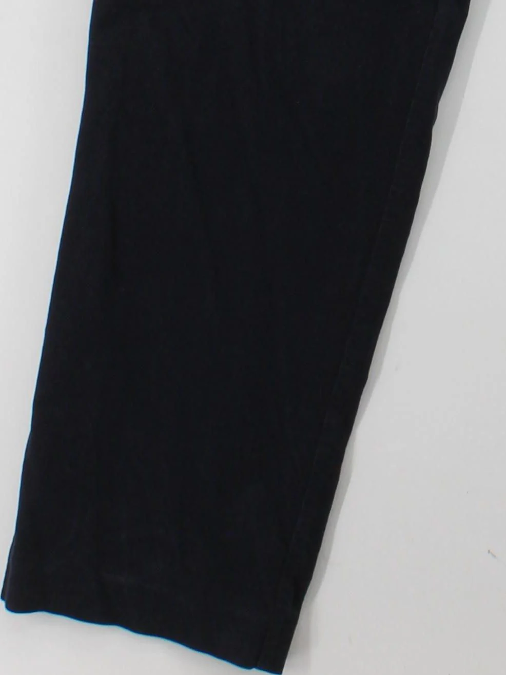 Lands End Women's Trousers UK 8 Blue 100% Cotton Straight Chino - Image 4