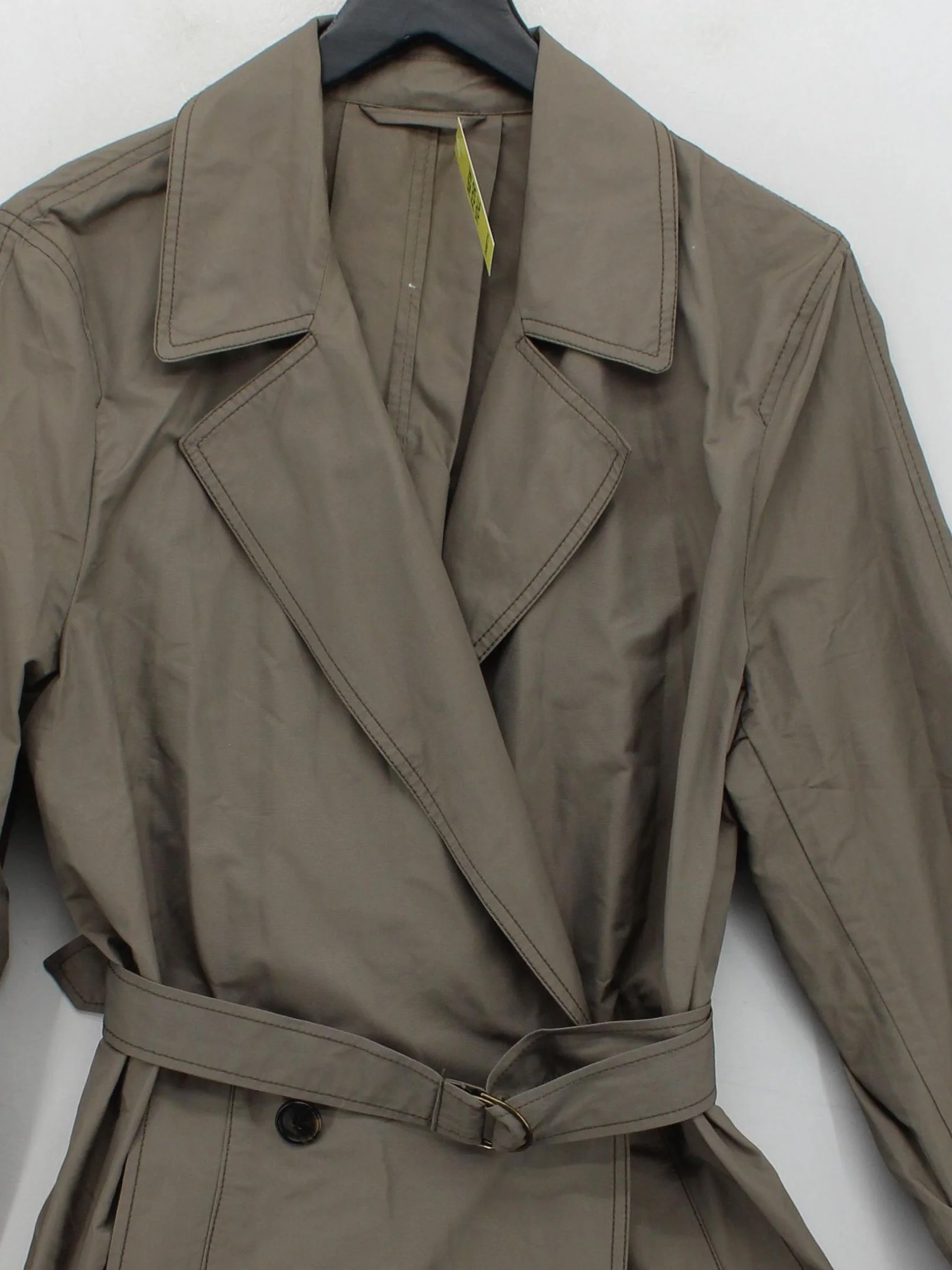 Lanvin Women's Coat UK 10 Brown 100% Polyester Trench Coat - Image 3