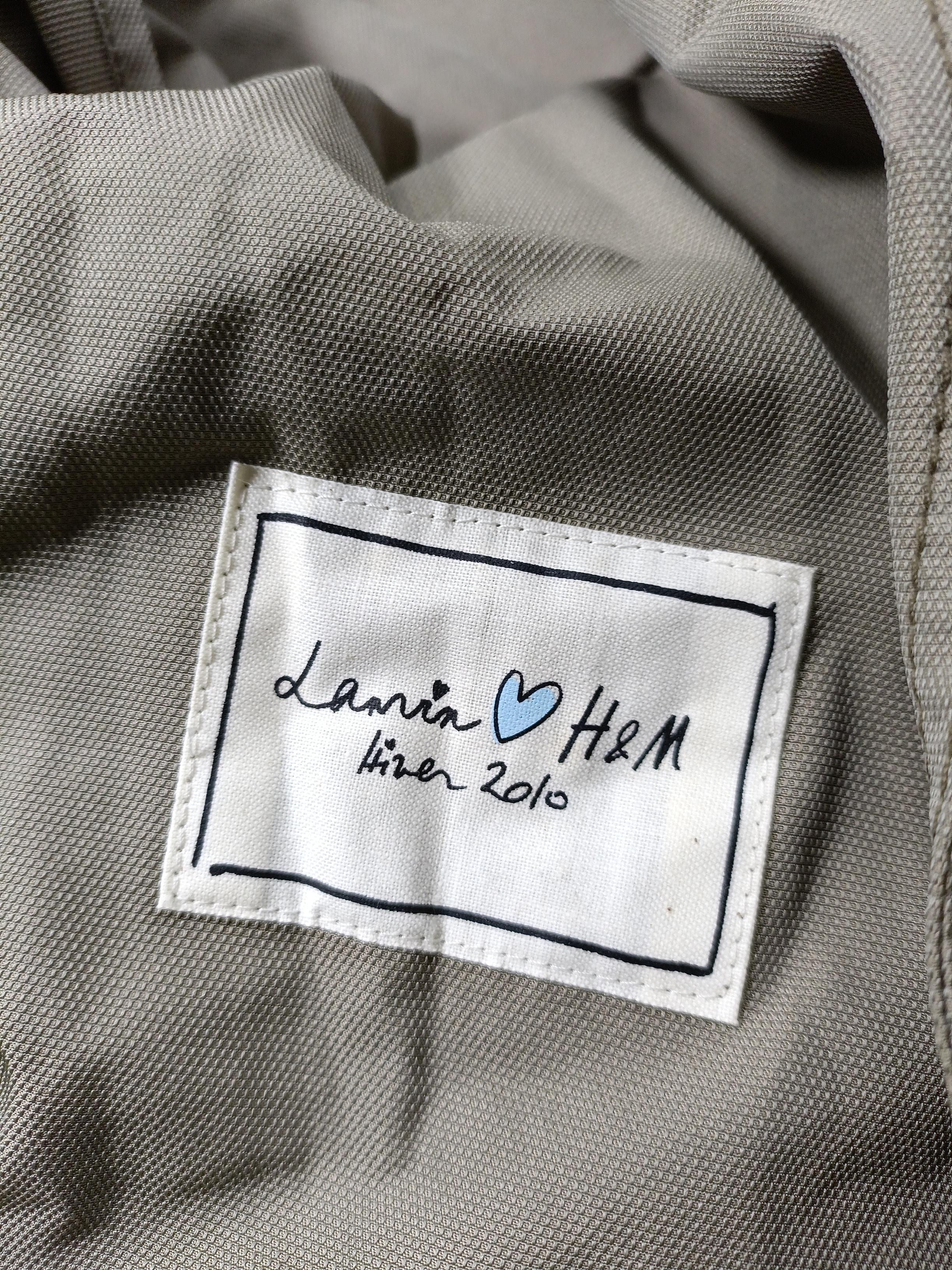 Lanvin Women's Coat UK 10 Brown 100% Polyester Trench Coat - Image 5