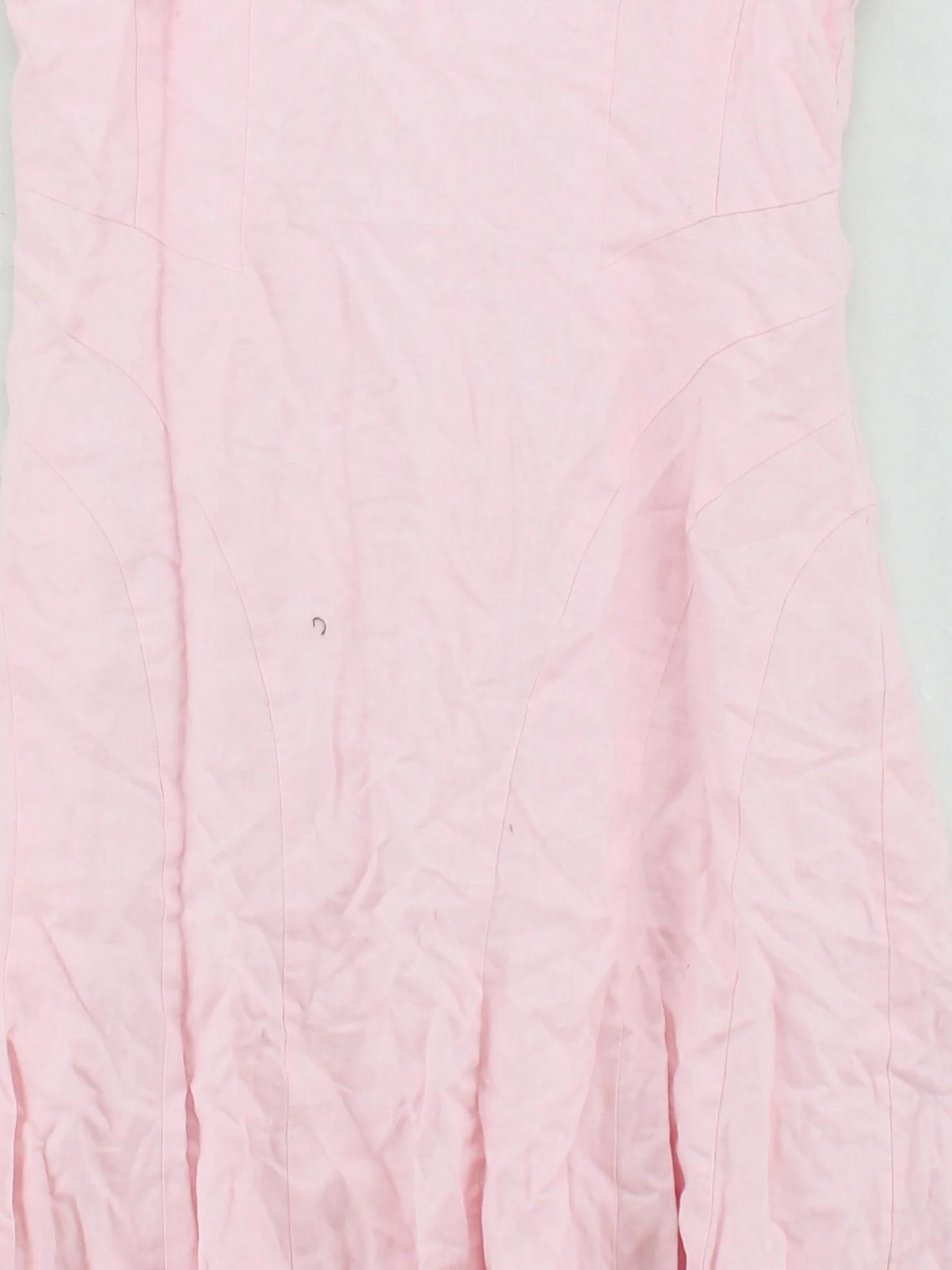 Laura Ashley A-Line Midi Dress UK12 in Pink - Image 3