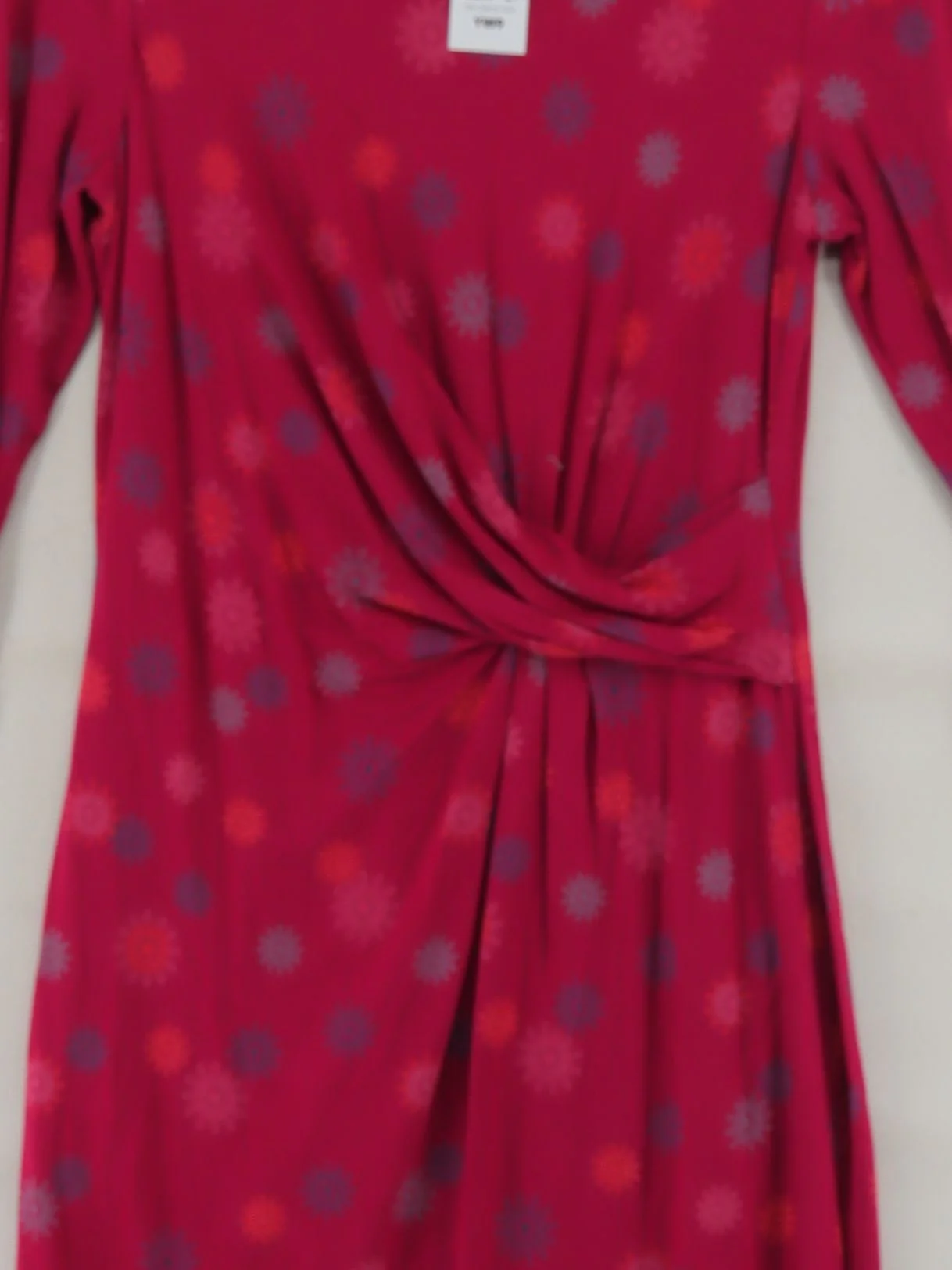 Laura Ashley Bodycon Mini Dress UK12 in Pink - Image 5