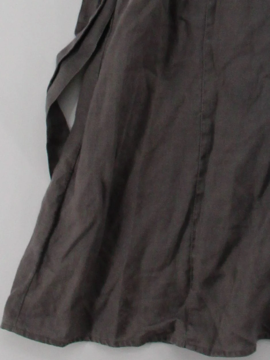 Laura Ashley Shirt Mini Dress UK12 in Grey - Image 4