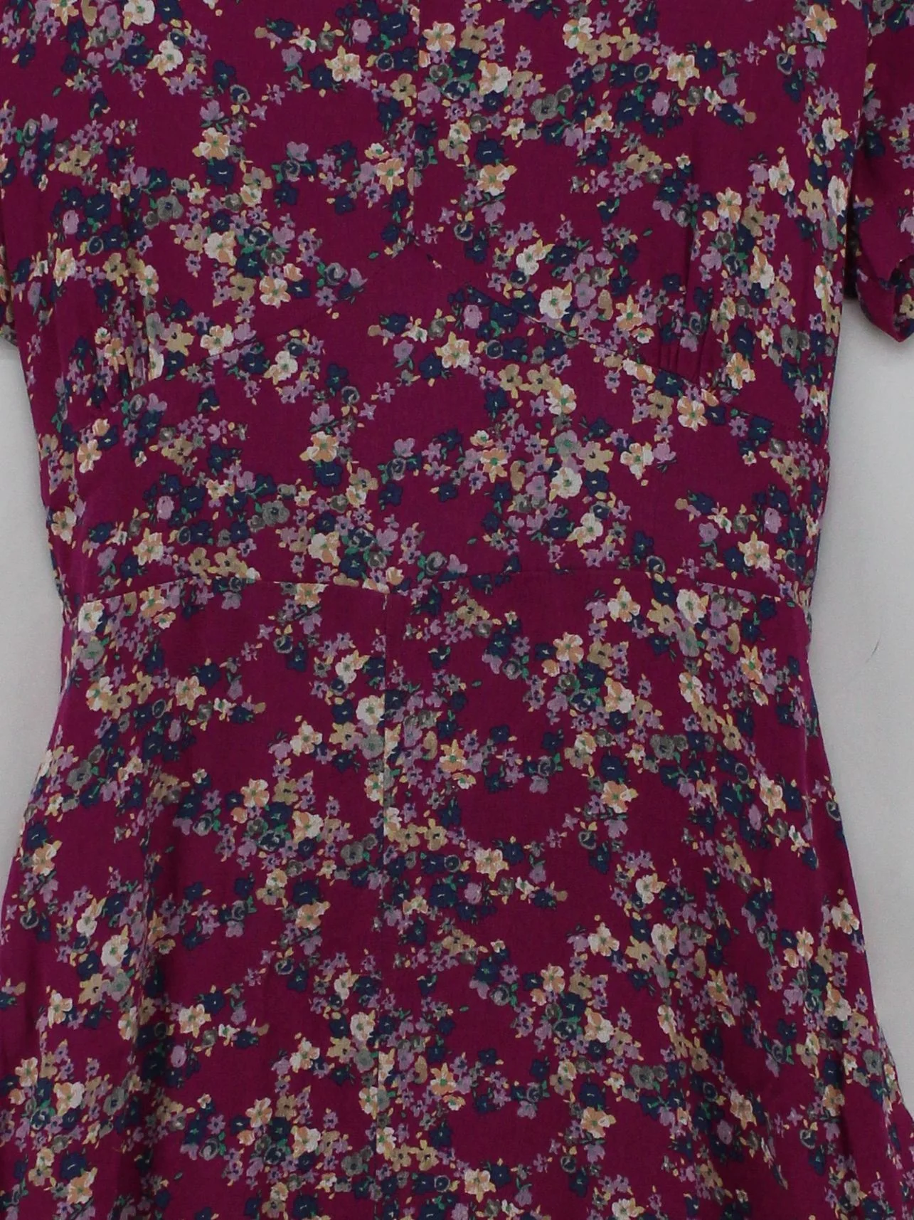 Laura Ashley Skater Maxi Dress UK18 in Purple - Image 3