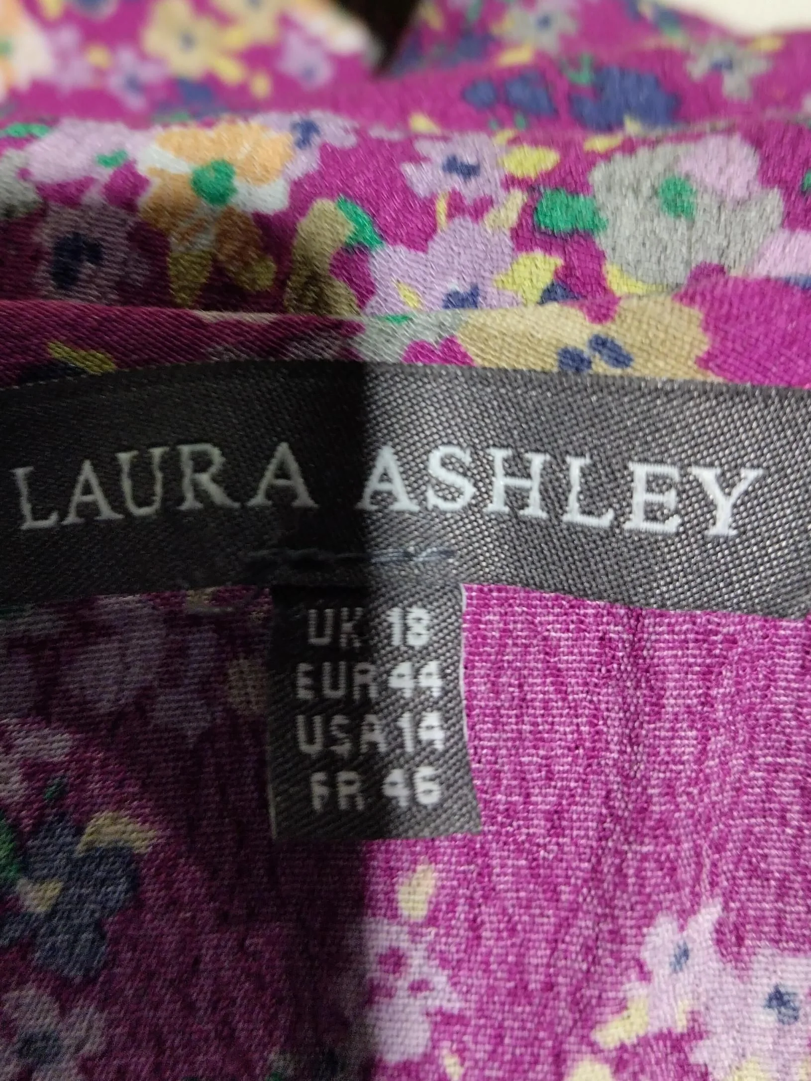 Laura Ashley Skater Maxi Dress UK18 in Purple - Image 5