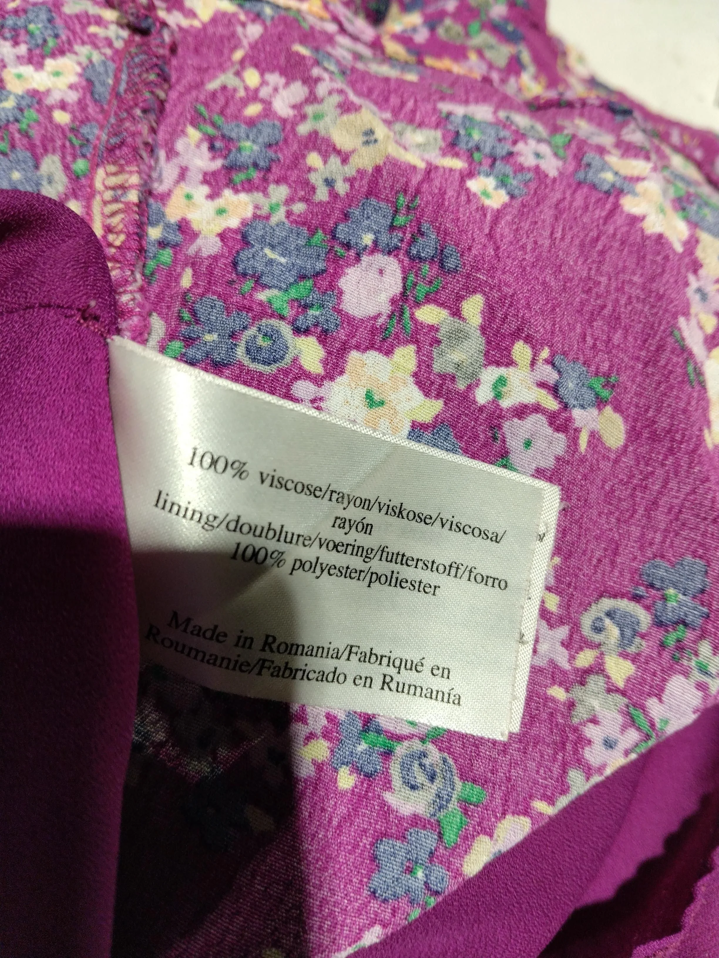 Laura Ashley Skater Maxi Dress UK18 in Purple - Image 6