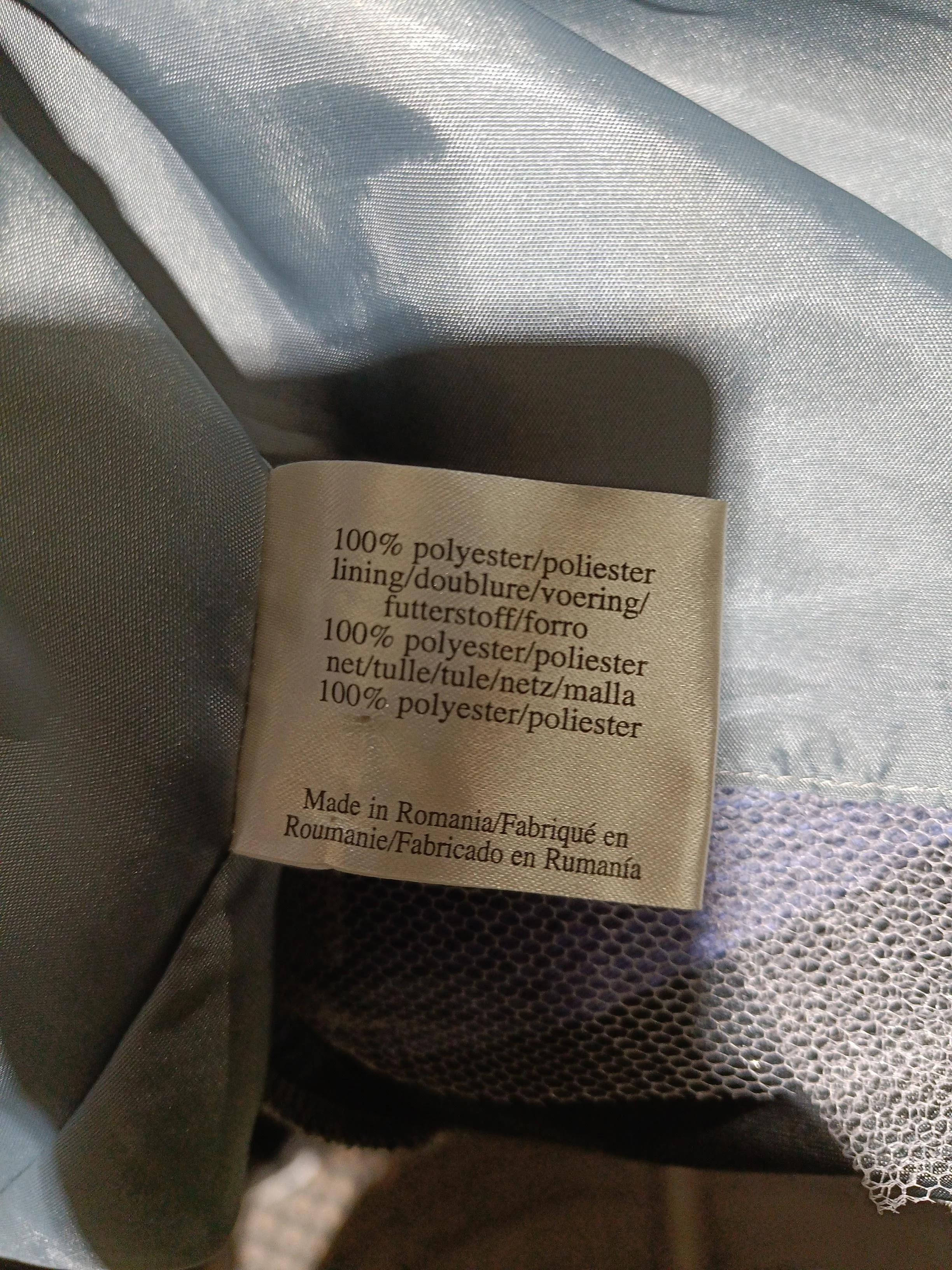 Laura Ashley Skater Midi Dress UK6 in Grey - Image 6