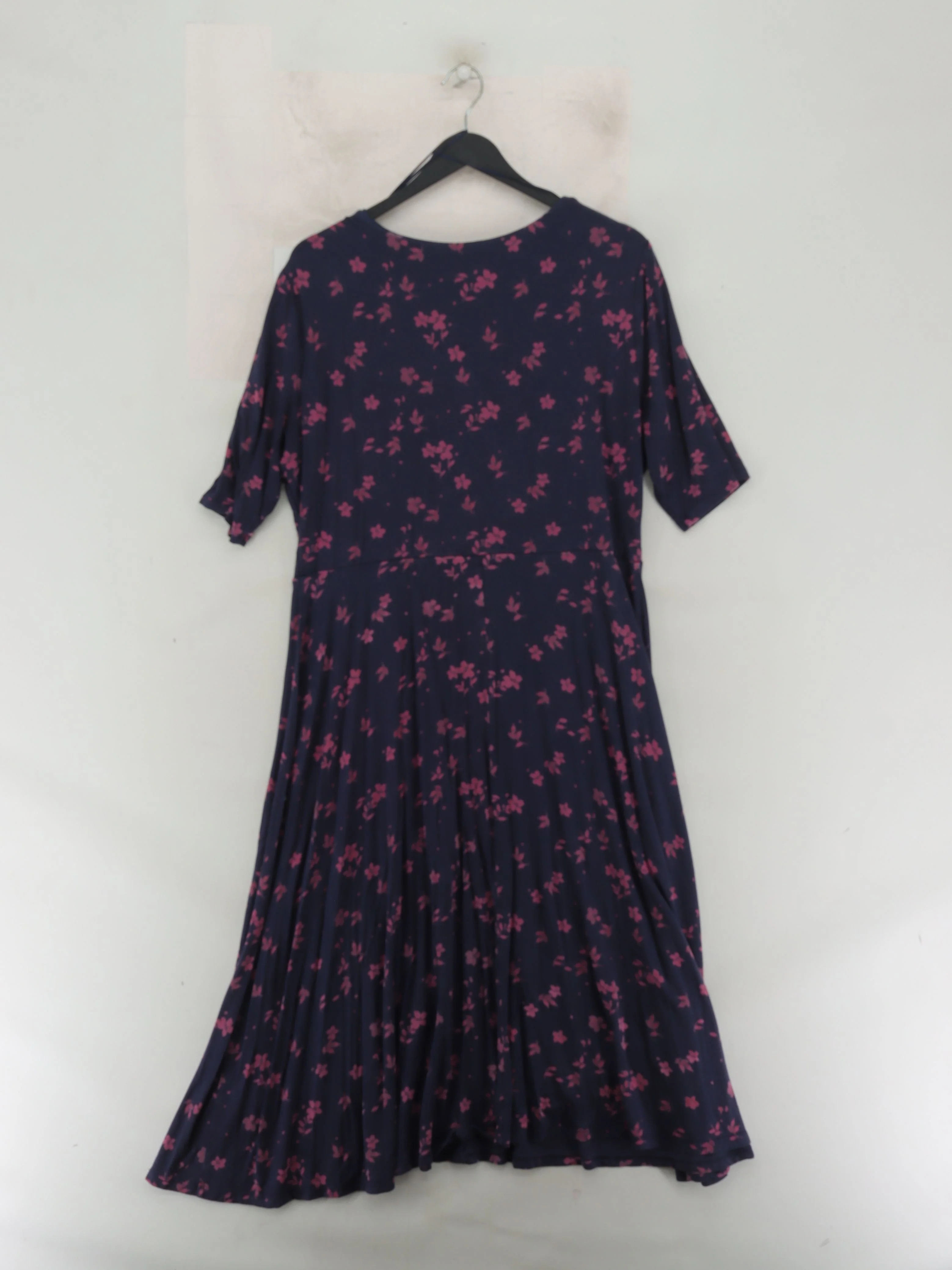 Laura Ashley T-Shirt Midi Dress UK16 in Blue - Image 2