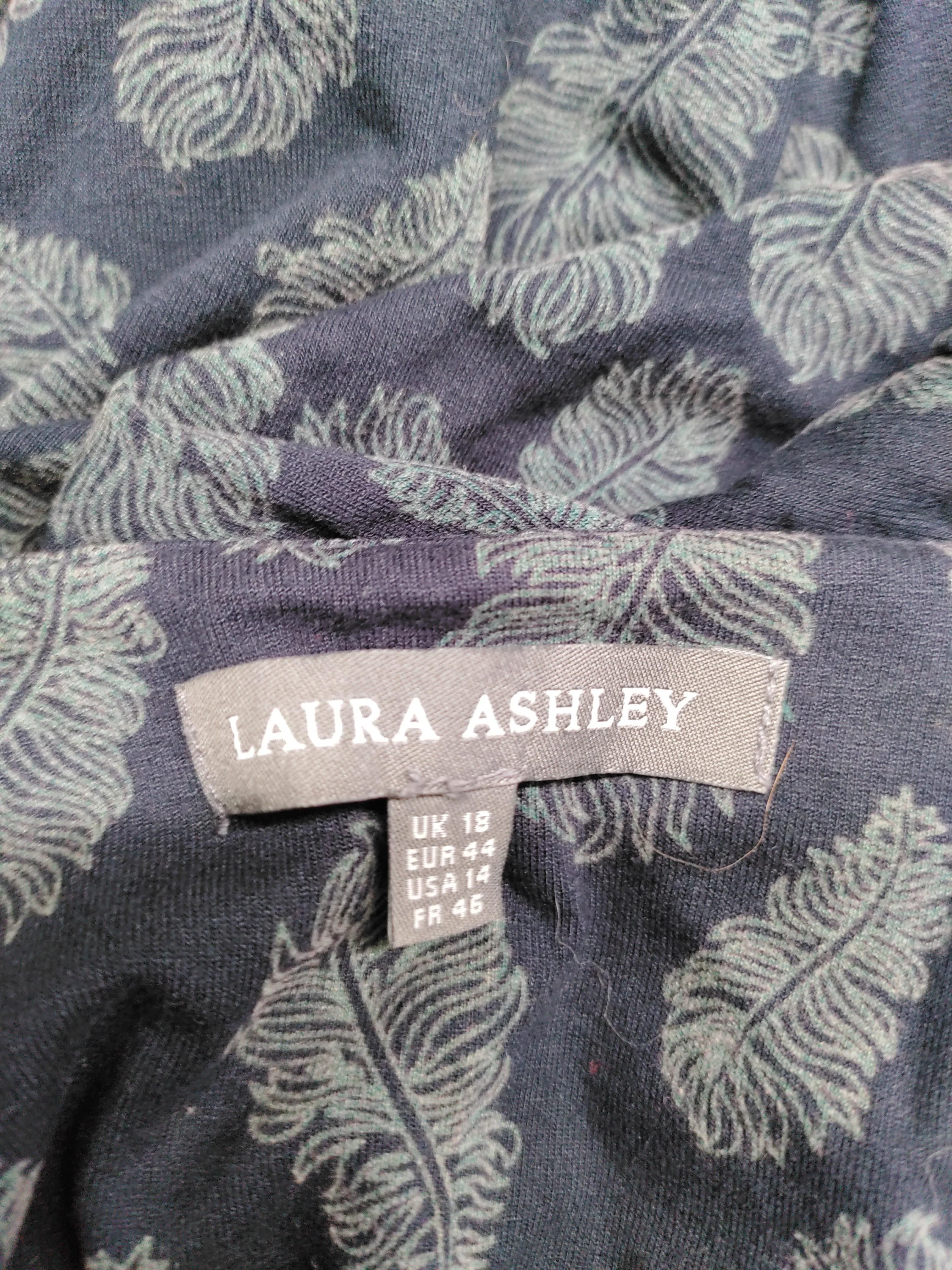 Laura Ashley T-Shirt Midi Dress UK18 in Blue - Image 5