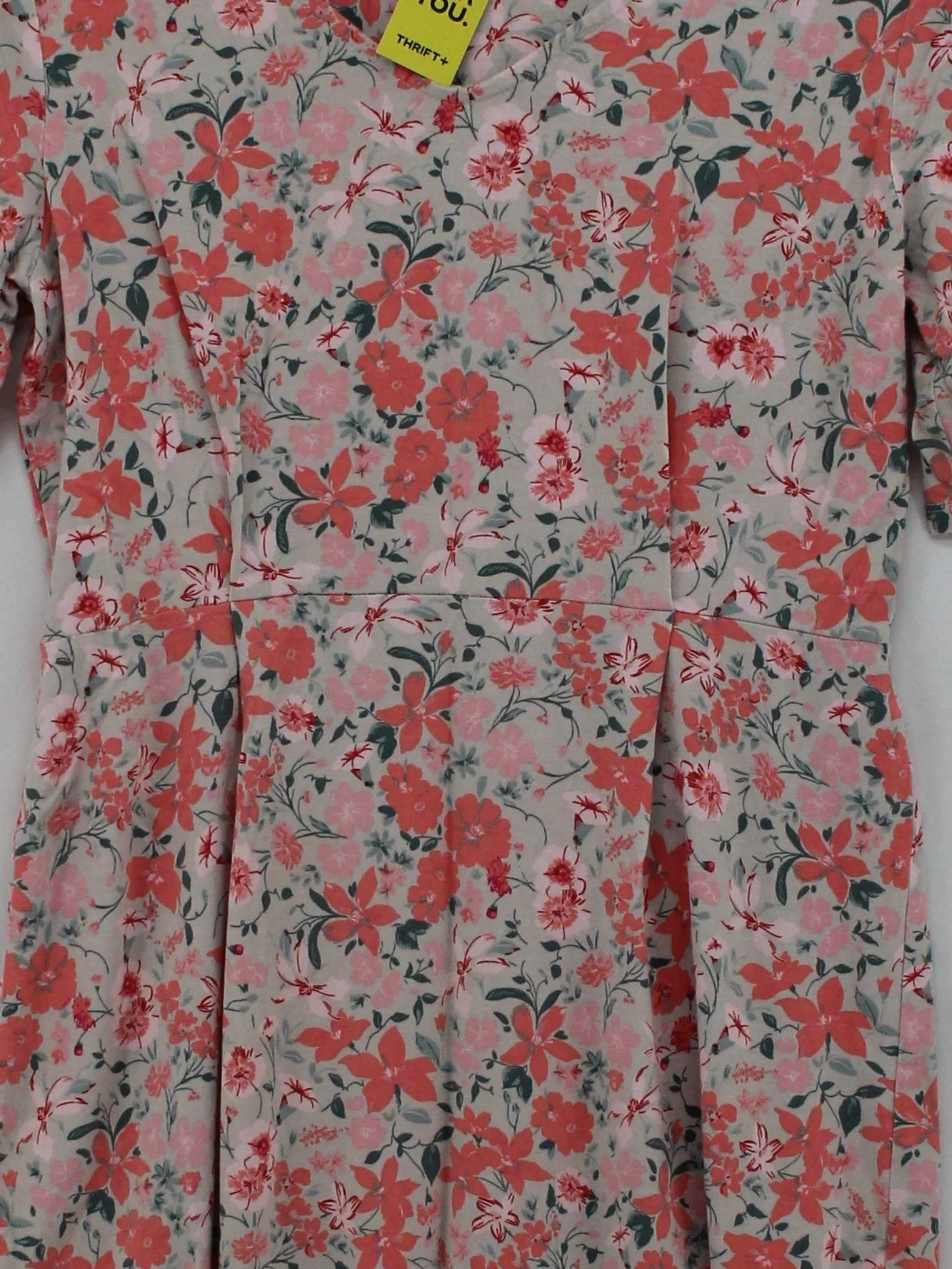 Laura Ashley T-Shirt Mini Dress UK10 in Multi - Image 3