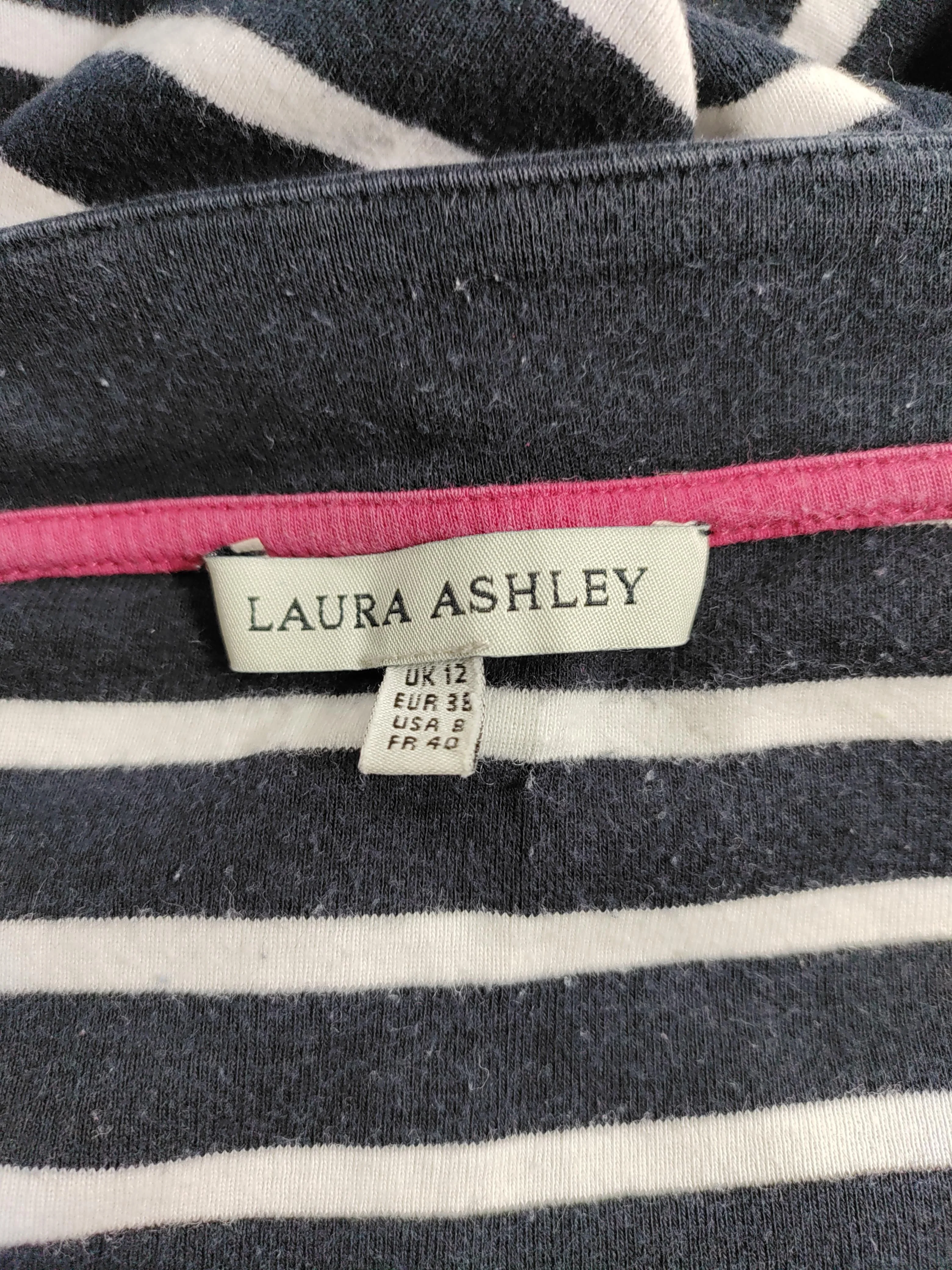 Laura Ashley T-Shirt Mini Dress UK12 in Blue - Image 6