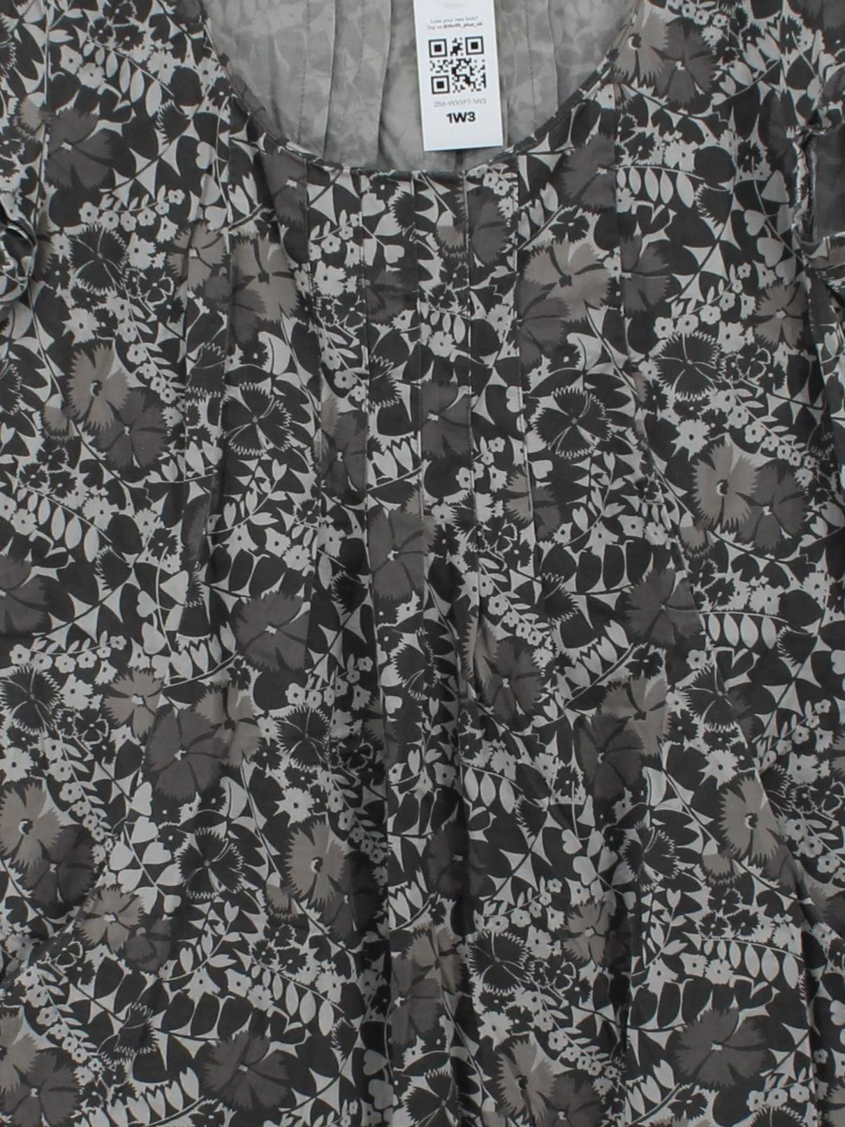 Laura Ashley T-Shirt Mini Dress UK14 in Grey - Image 3