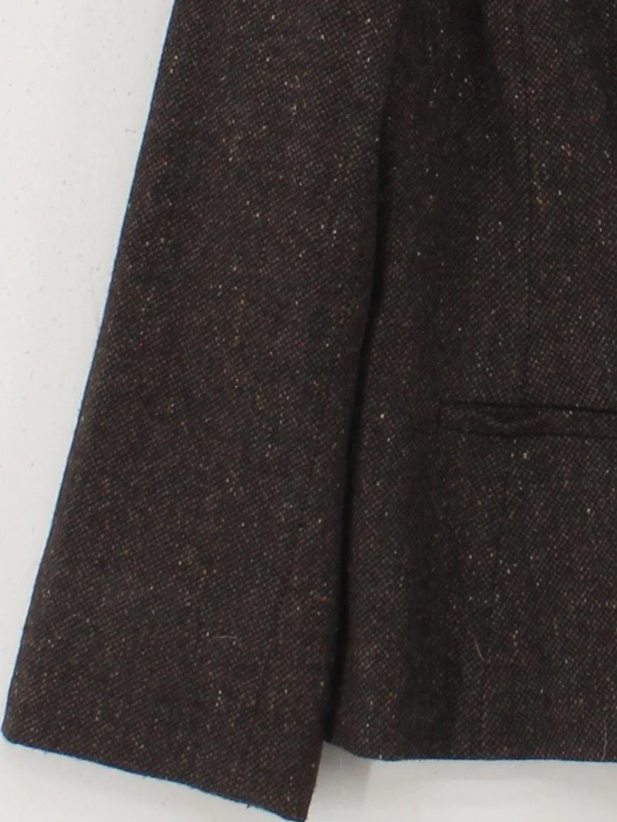 Laura Ashley Women's Blazer UK 16 Brown Wool - Image 4