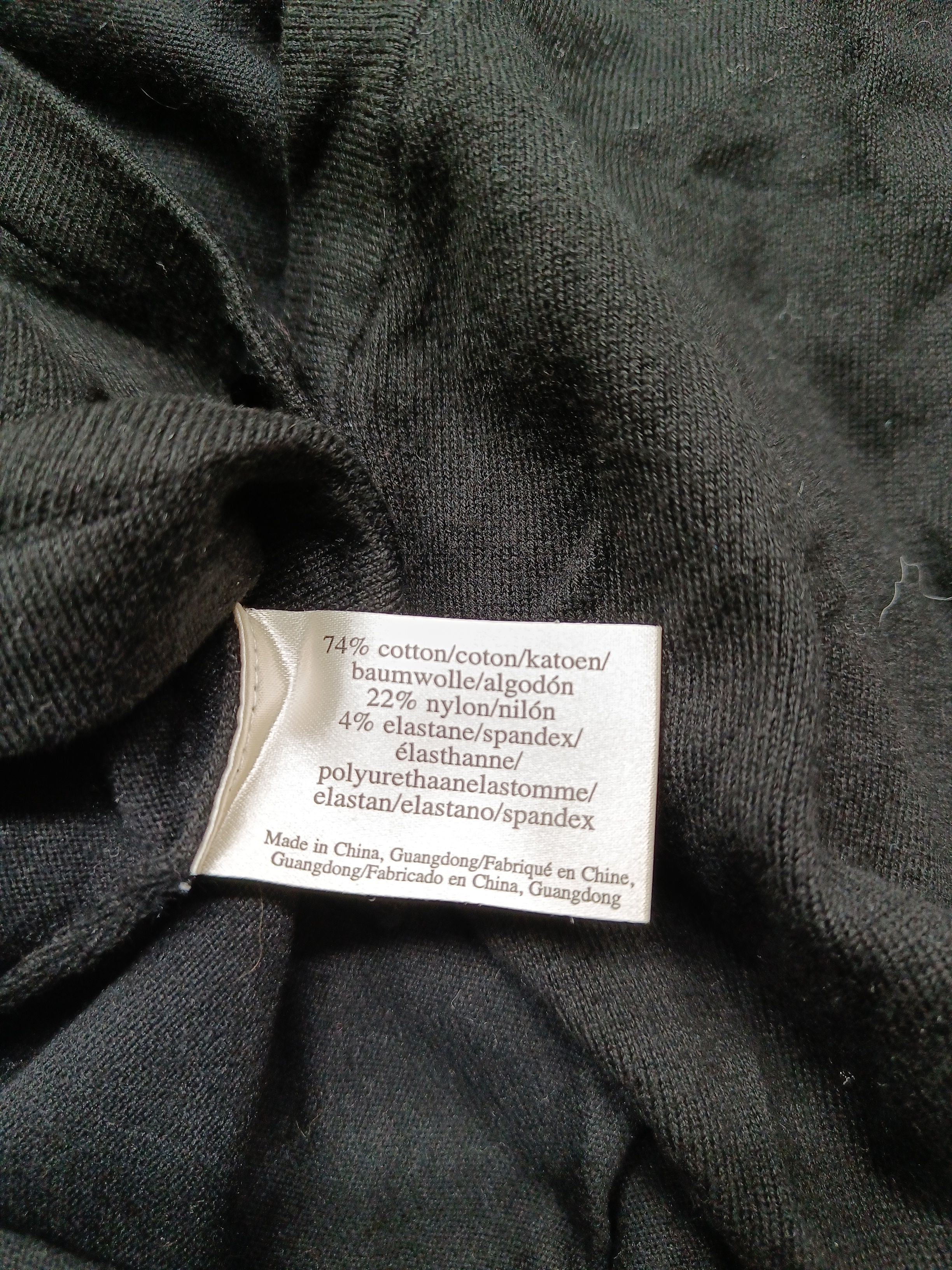 Laura Ashley Women's Cardigan UK 16 Black Cotton with Nylon, Elastane Cardigan - Image 6