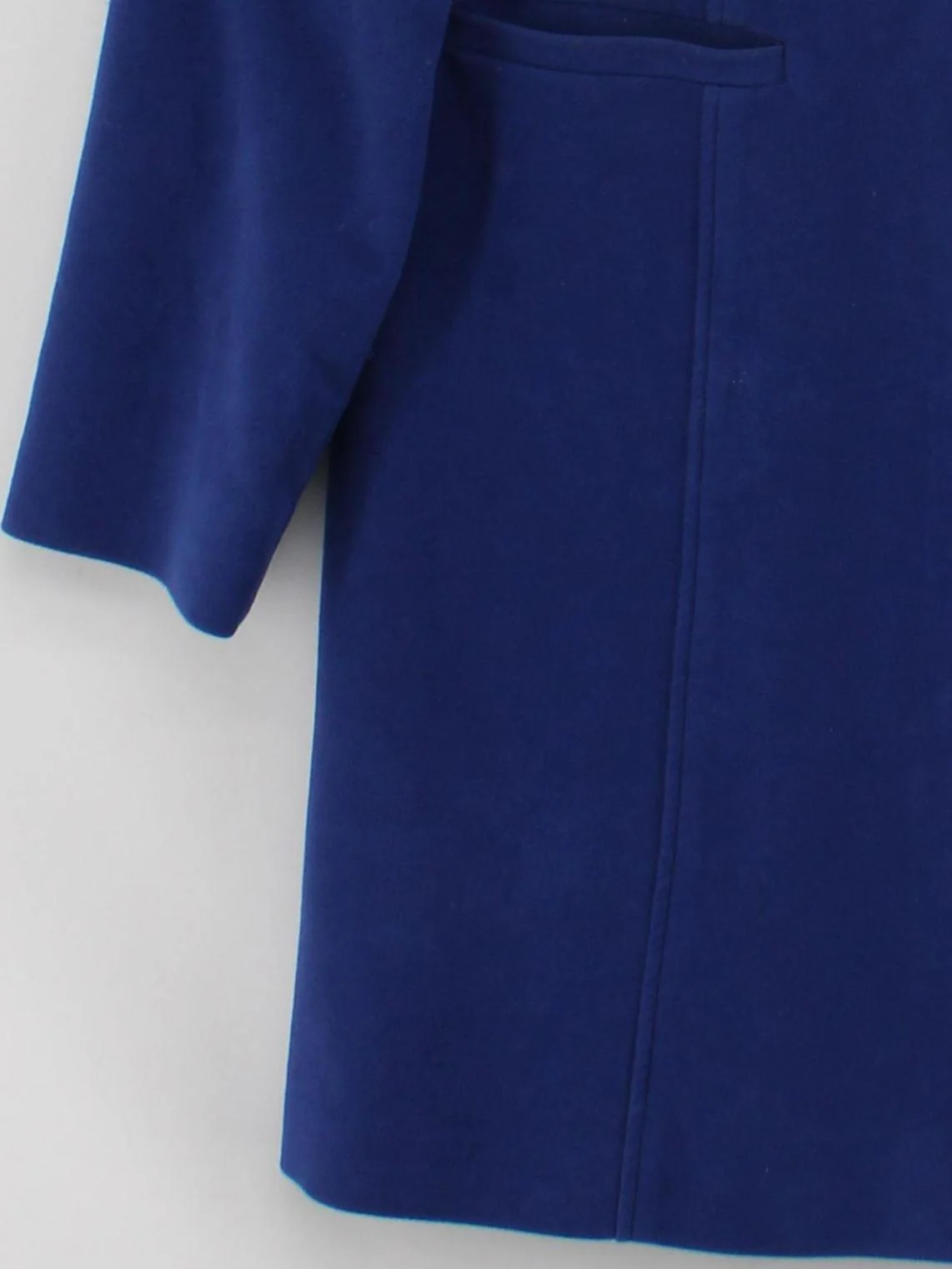 Laura Ashley Women's Coat UK 16 Blue Cotton with Polyester Overcoat - Image 4