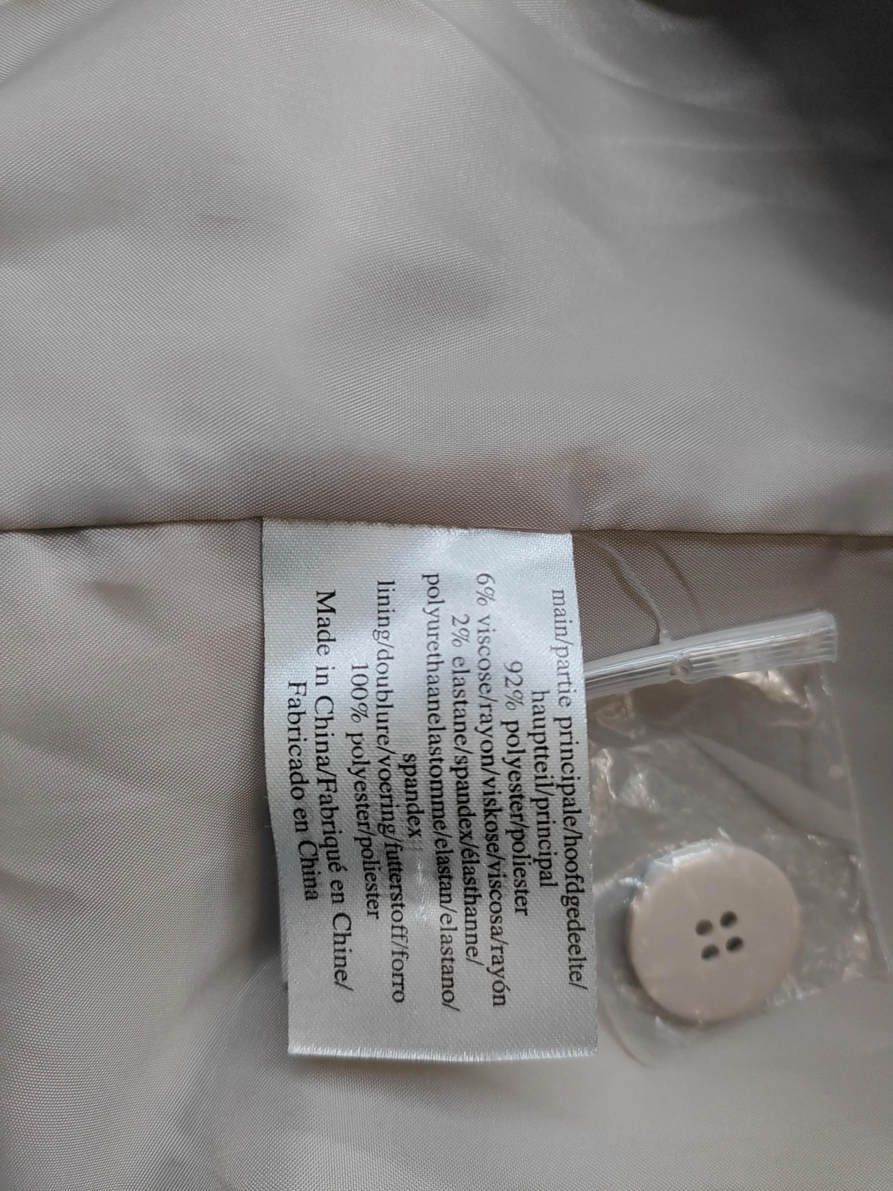 Laura Ashley Women's Coat UK 18 Cream Polyester with Viscose, Elastane Overcoat - Image 6