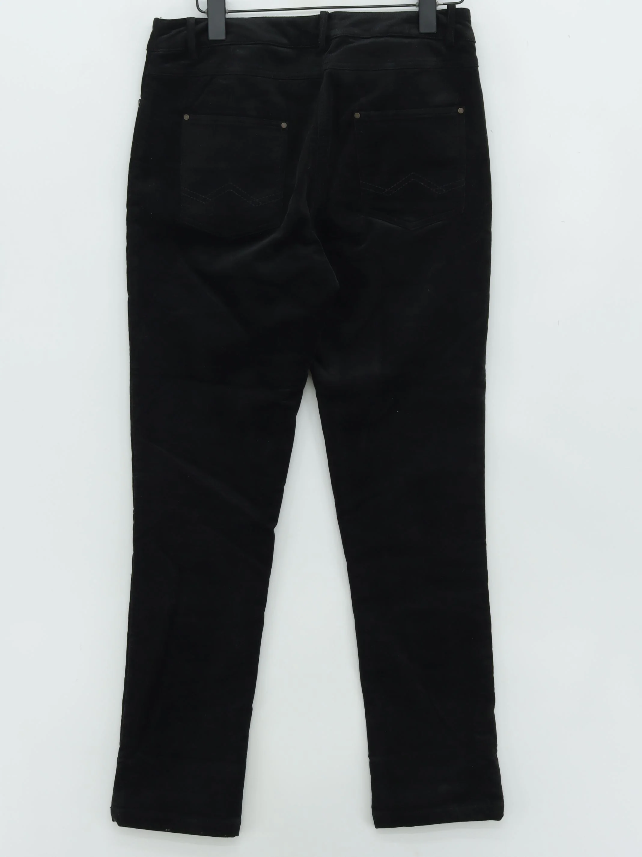 Laura Ashley Women's Jeans UK 10 Black Cotton - Image 2