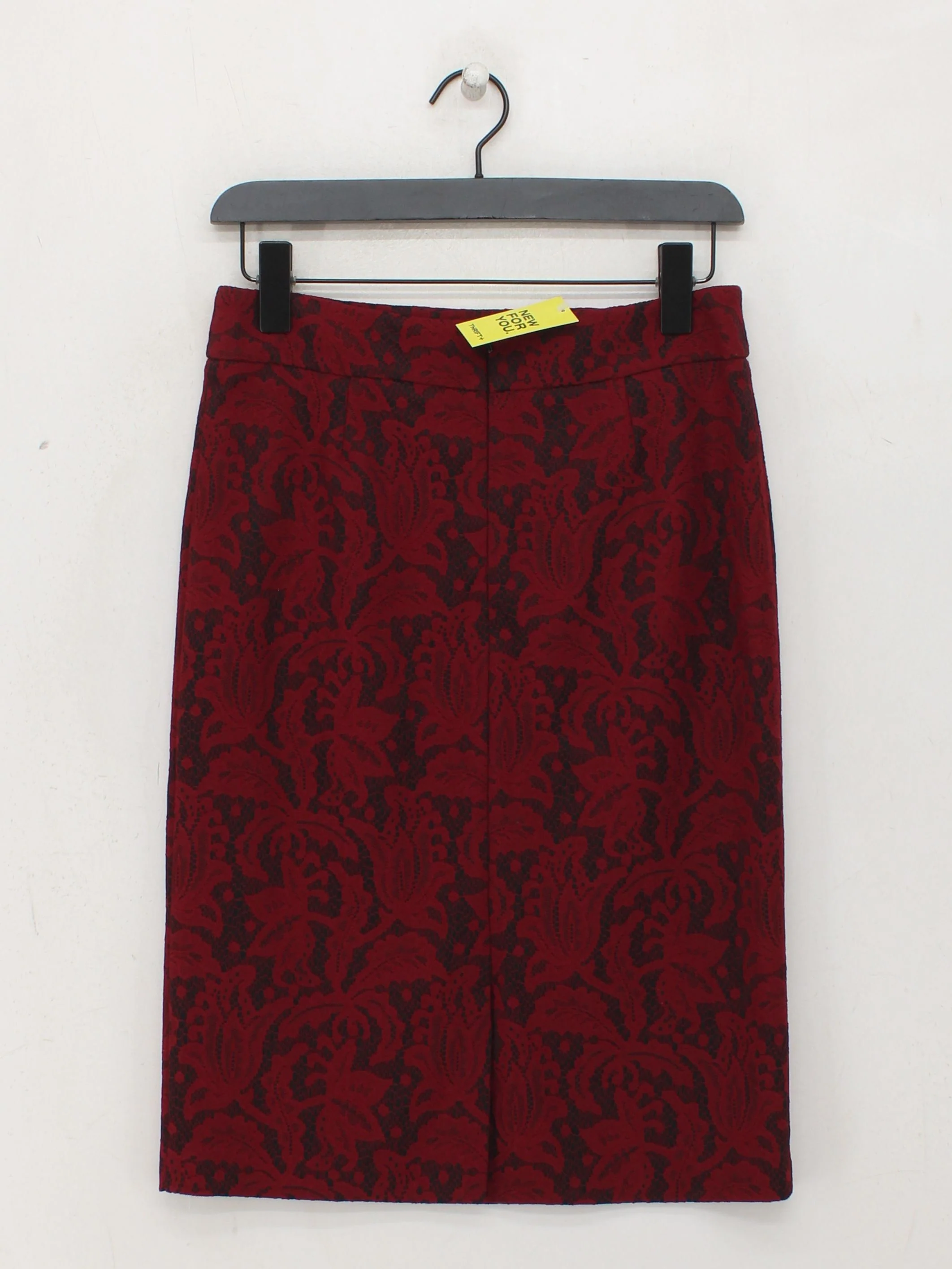 Laura Ashley Women's Midi Skirt UK 10 Red 100% Other Midi Straight & Pencil - Image 2
