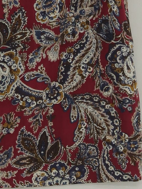 Laura Ashley Women's Mini Skirt UK 12 Multi Paisley 100% Polyester Short Mini - Image 4