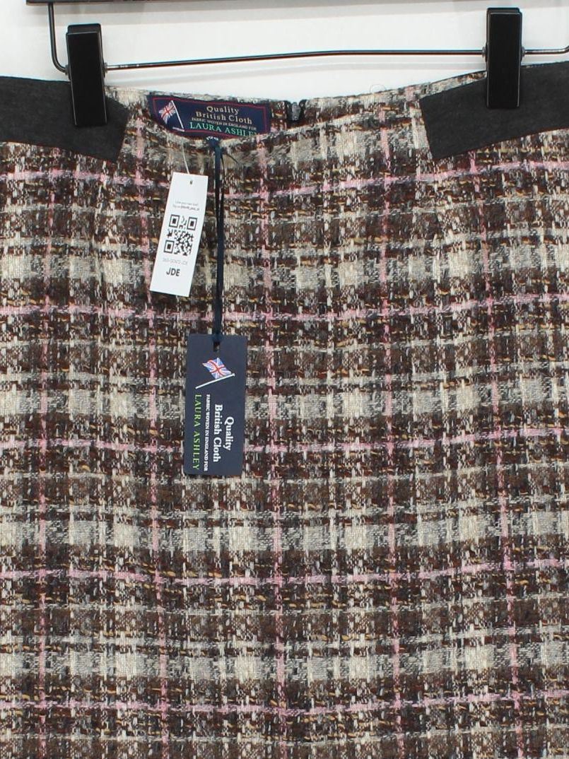 Laura Ashley Women's Mini Skirt UK 14 Multi Wool New with tags - Image 3