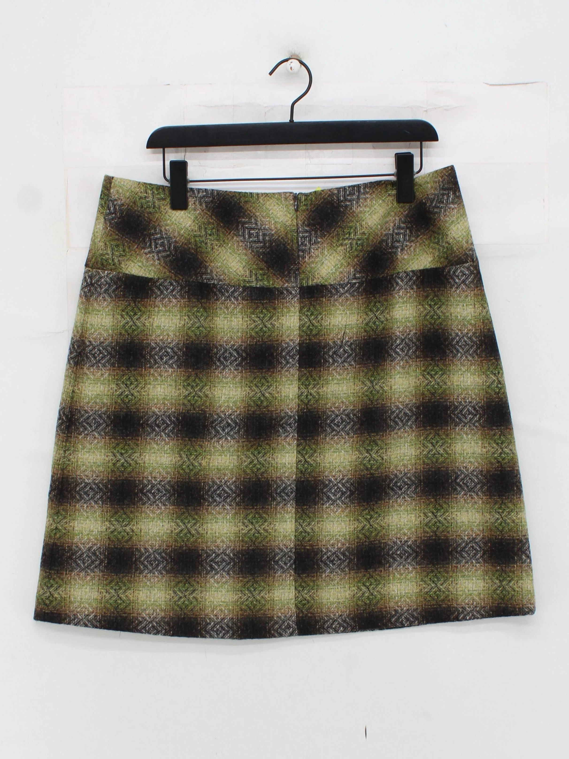 Laura Ashley Women's Mini Skirt UK 16 Multi Wool with Polyester Mini - Image 2