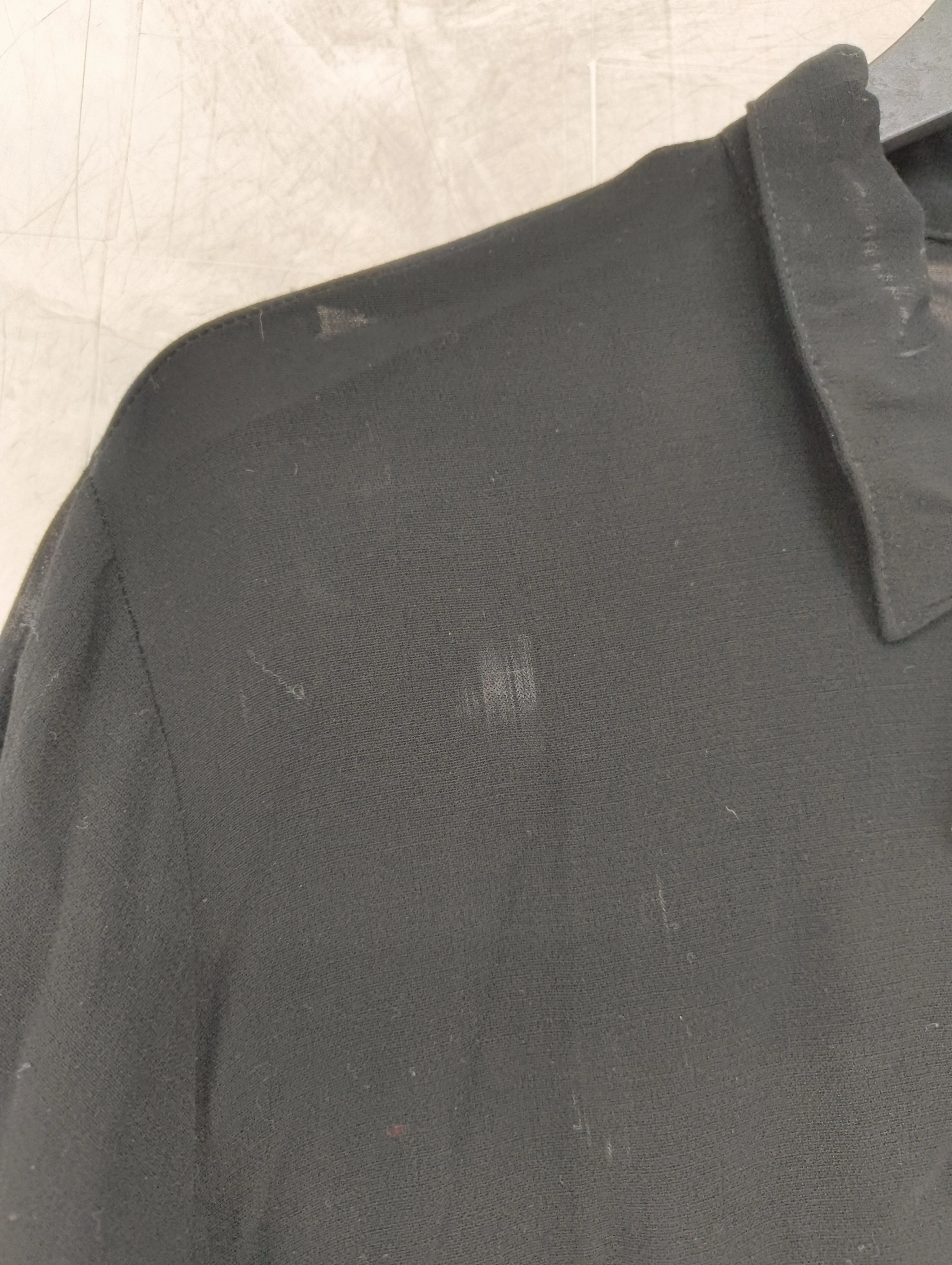 Laura Ashley Women's Shirt UK 16 Black Viscose with Wool Basic - Image 5