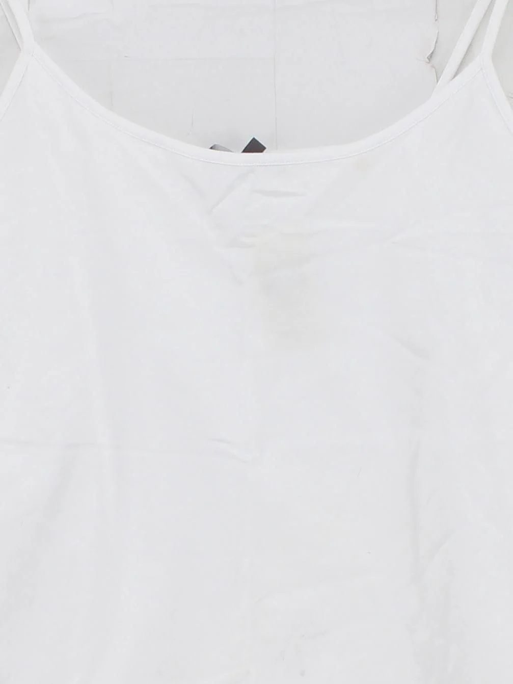 Laura Ashley Women's T-Shirt UK 18 White Cotton with Elastane Camisole - Image 3
