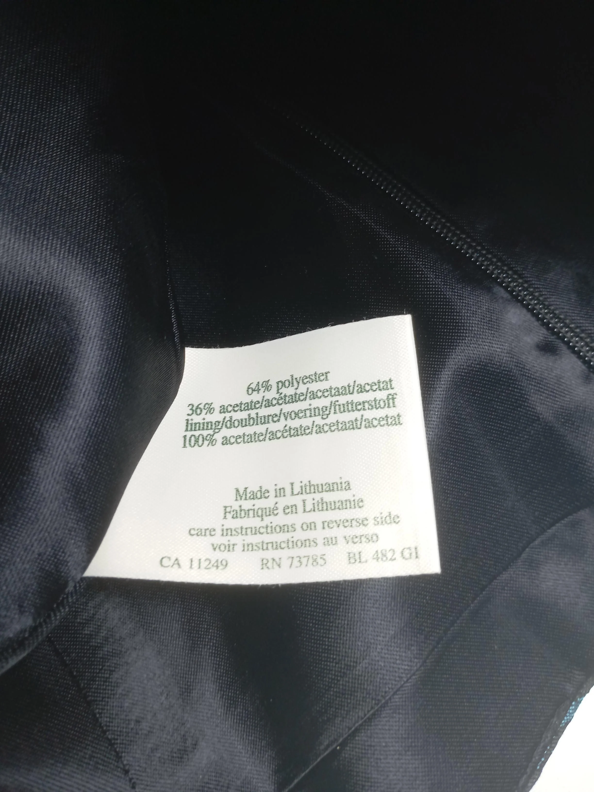 Laura Ashley Women's Top UK 10 Black Polyester with Acetate Basic - Image 6