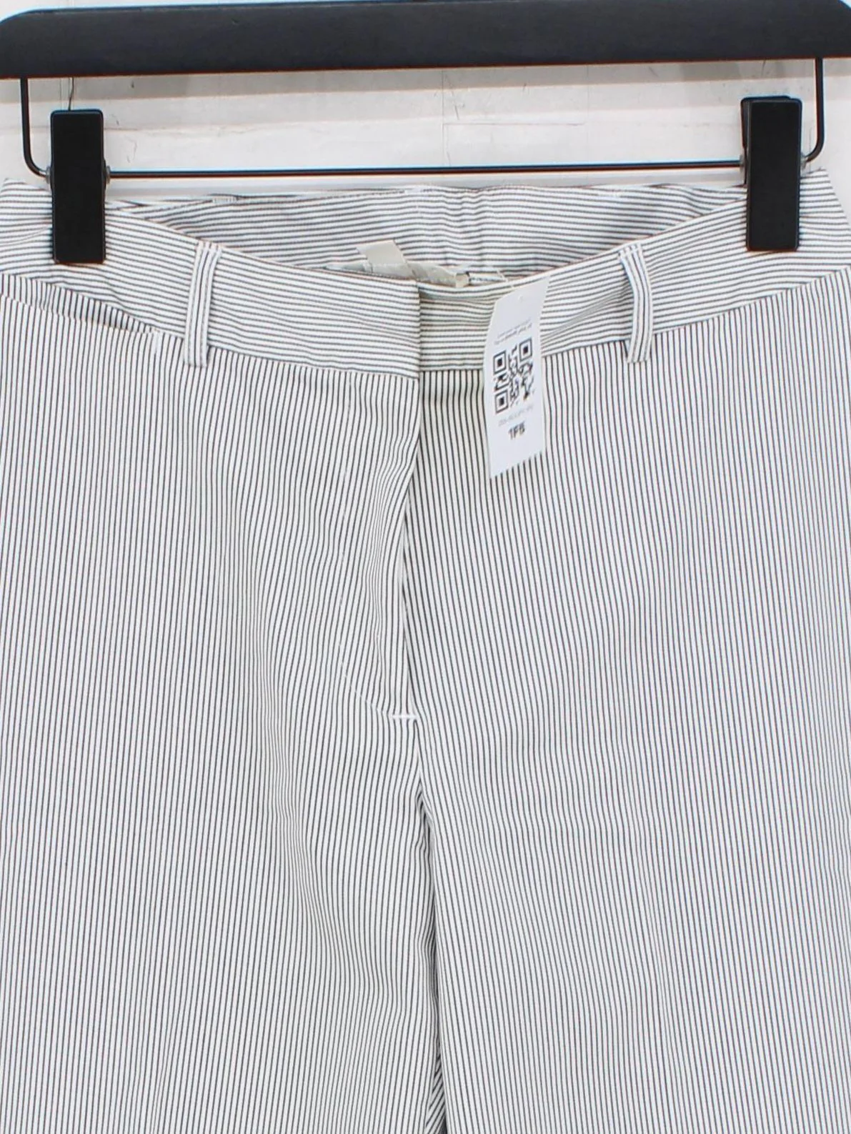 Laura Ashley Women's Trousers UK 8 White Cotton with Polyester, Elastane Chino - Image 3