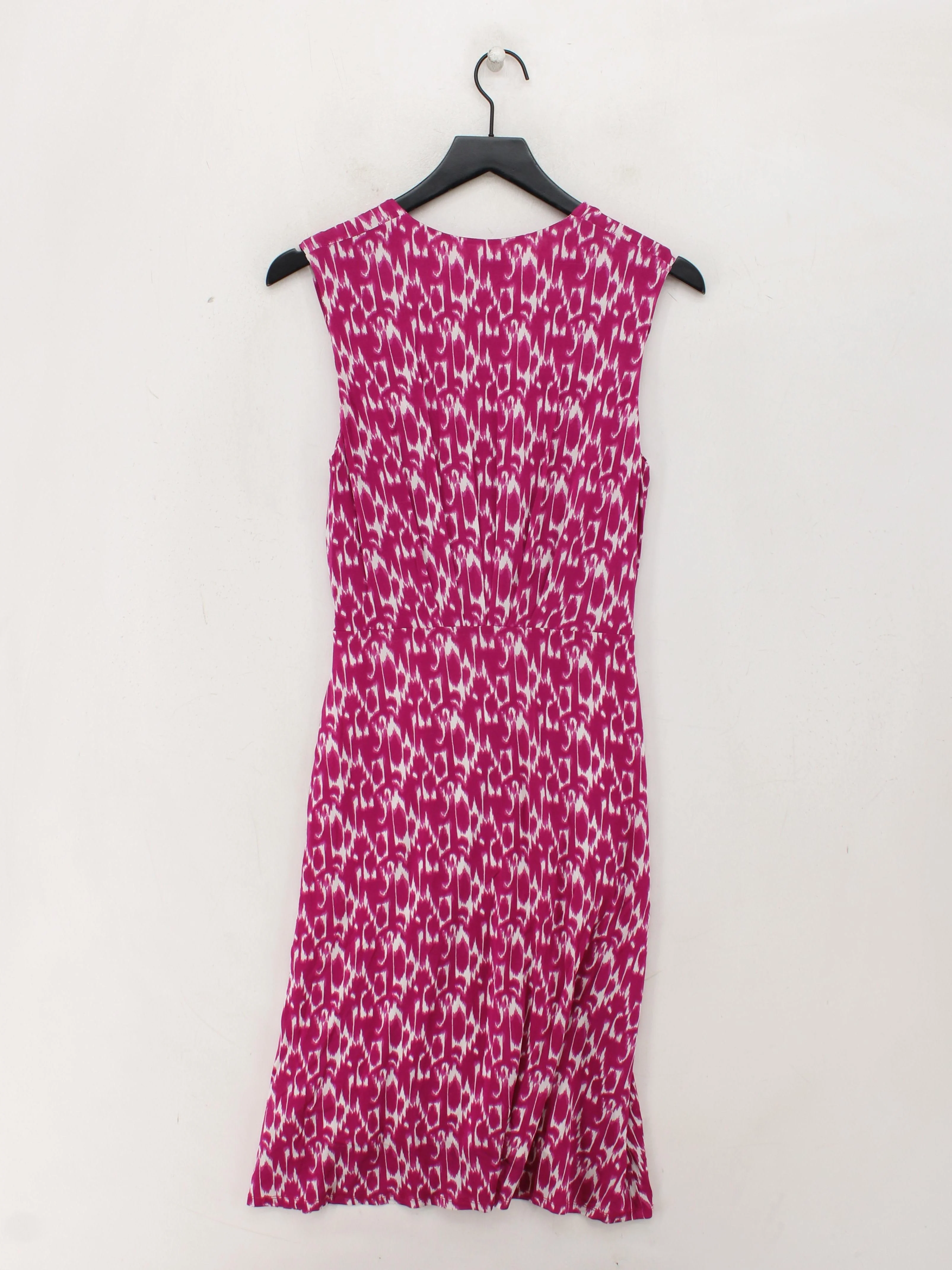 Laura Ashley Wrap Midi Dress in Pink - Image 2