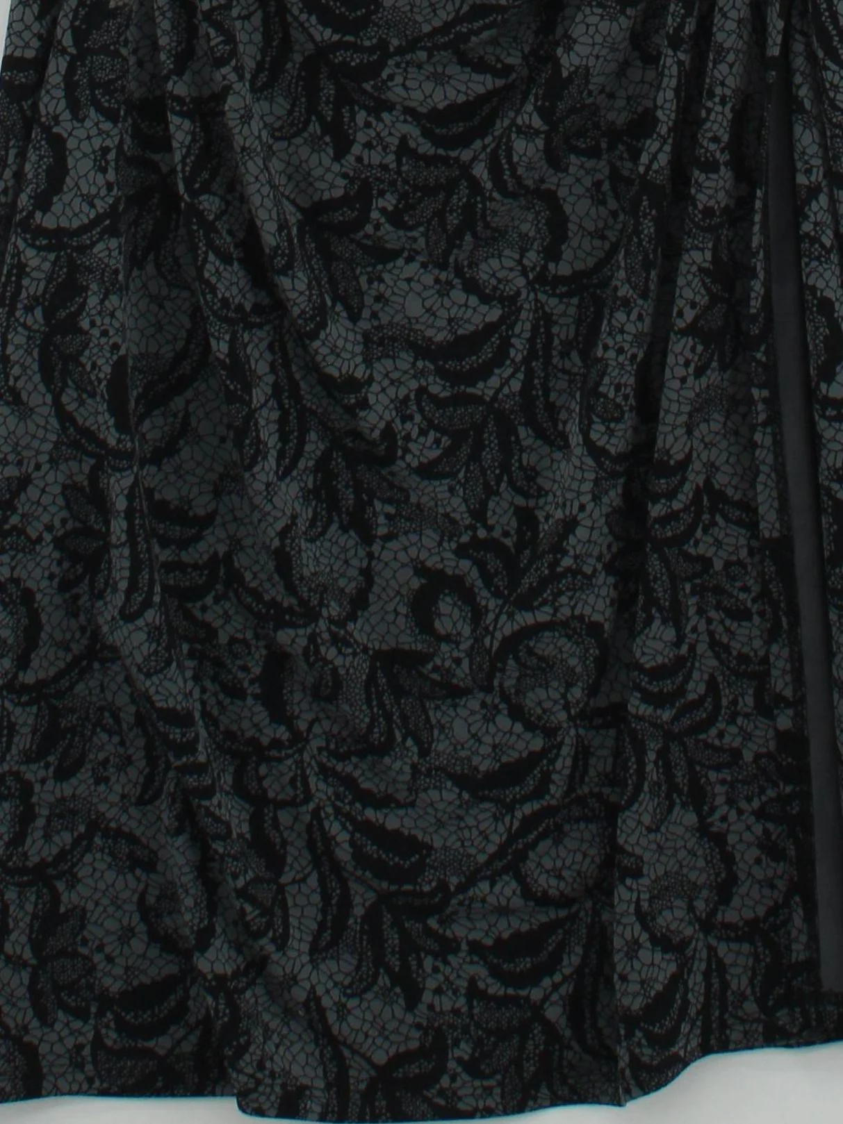 Laura Ashley Wrap Midi Dress UK10 in Grey - Image 4