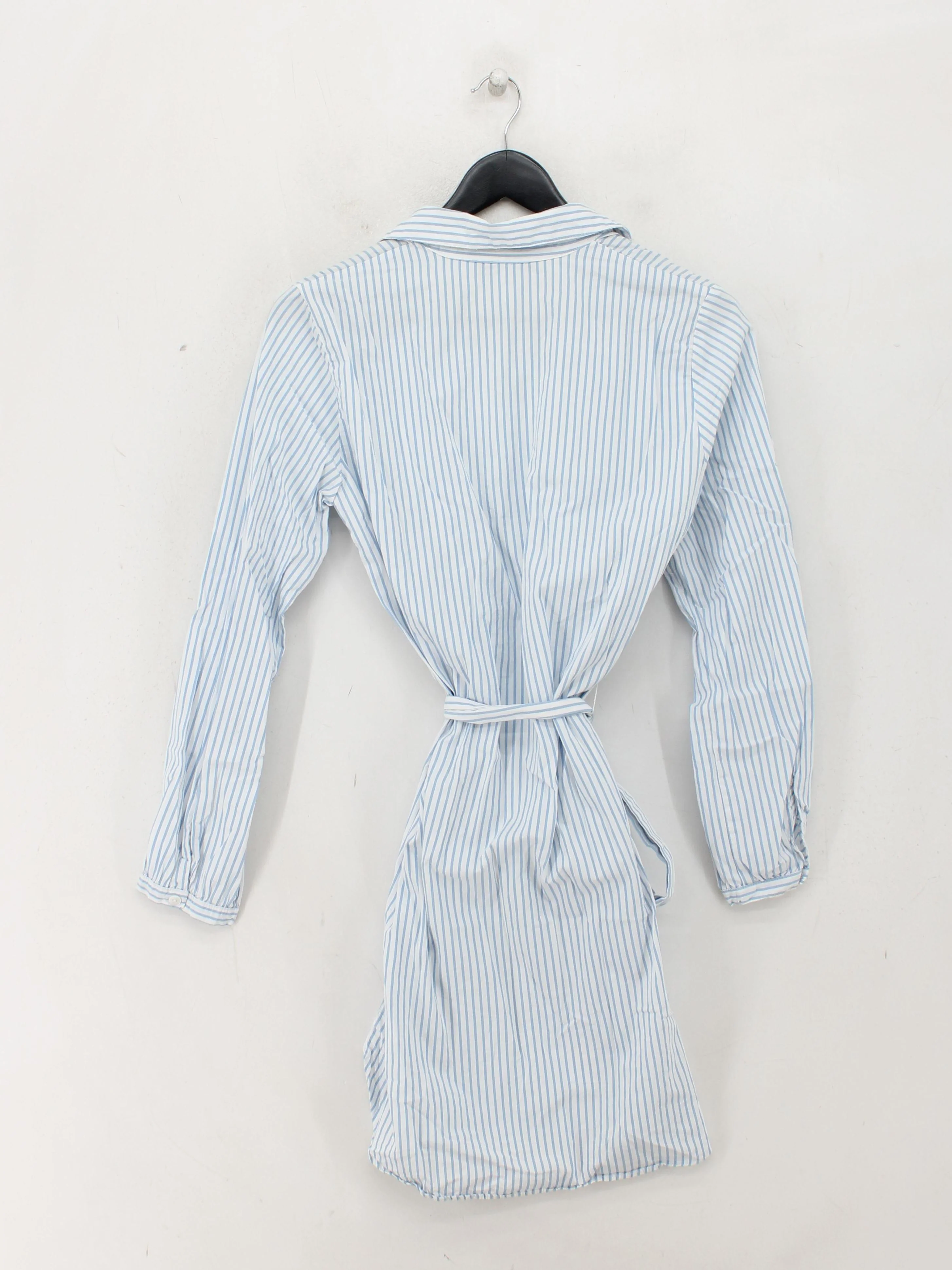 Laurence Tavernier Shirt Mini Dress S in Blue - Image 2